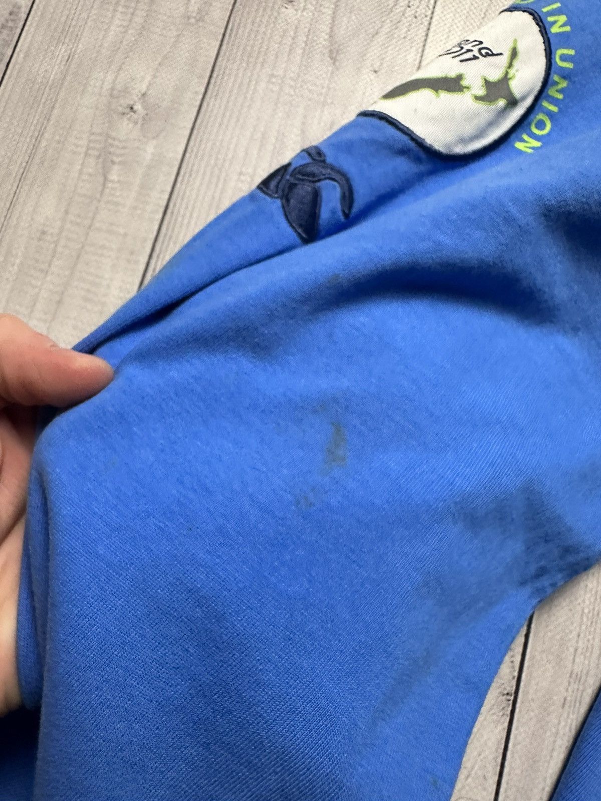 Vintage Vintage New Zealand rugby jersey size M blue logo Size US M / EU 48-50 / 2 - 9 Thumbnail