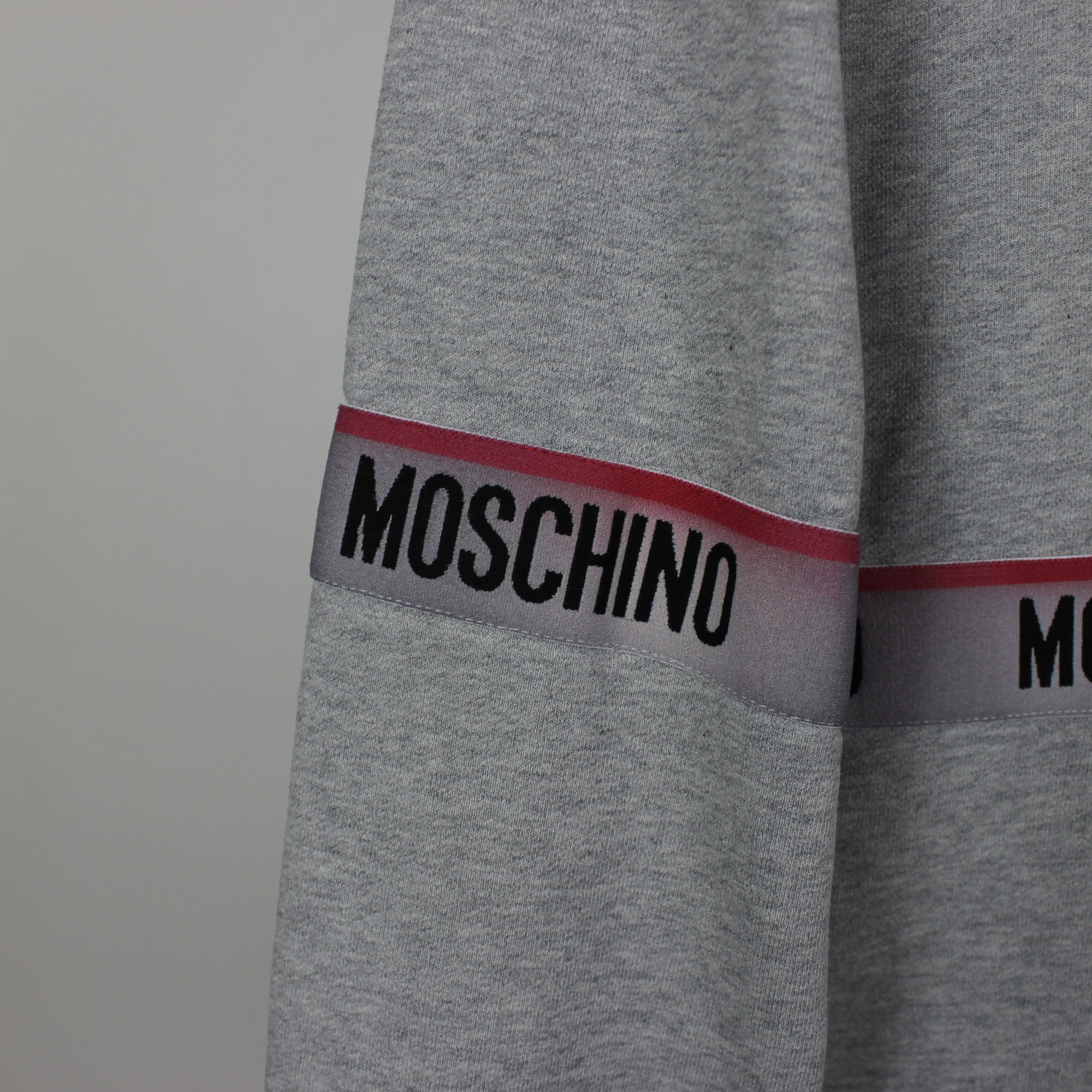 Moschino Moschino underwear hoodie men logo M gray Size US M / EU 48-50 / 2 - 6 Thumbnail