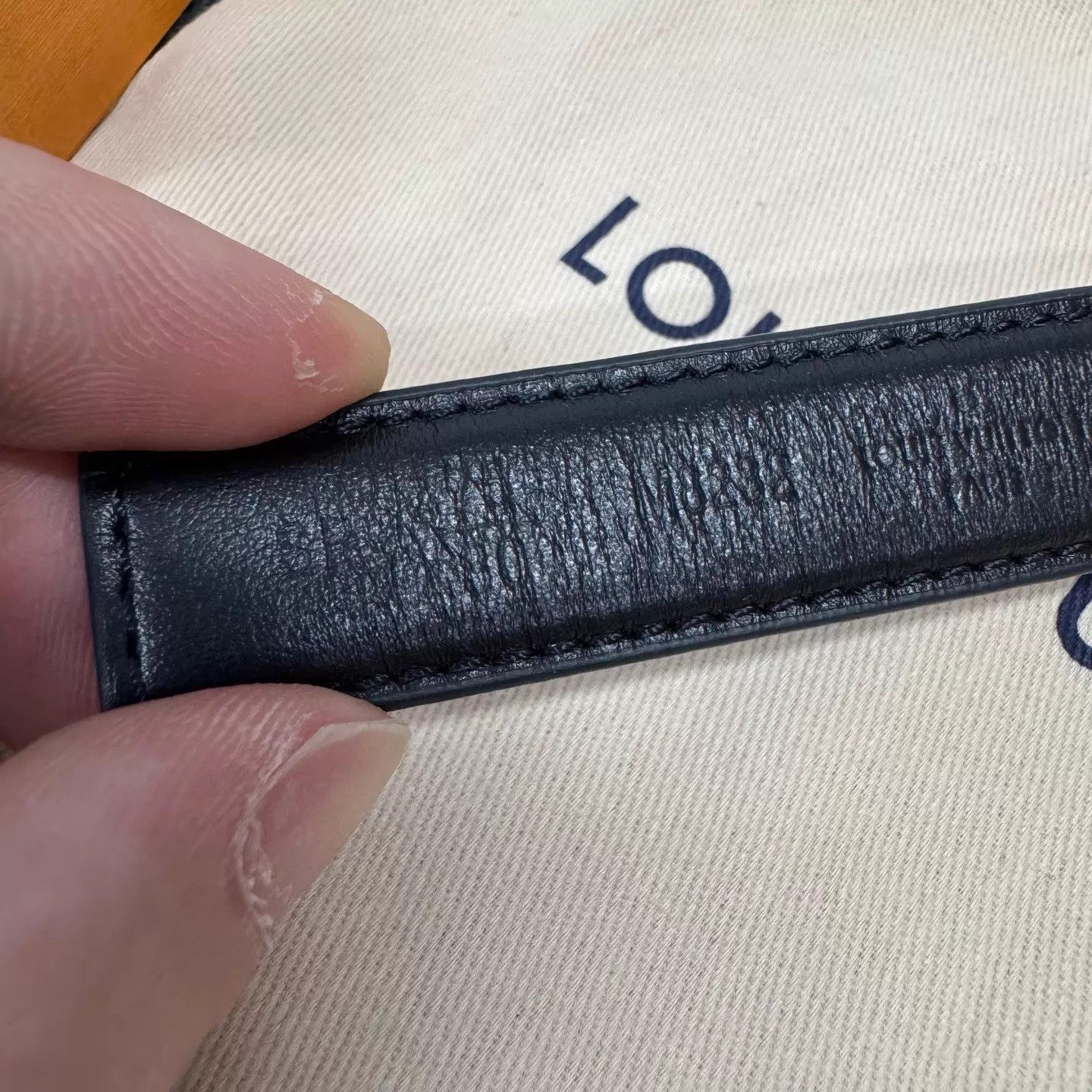 Louis Vuitton LV Pretty LV 20mm Double-Sided Narrow Belt Monogram New Size ONE SIZE - 9 Thumbnail