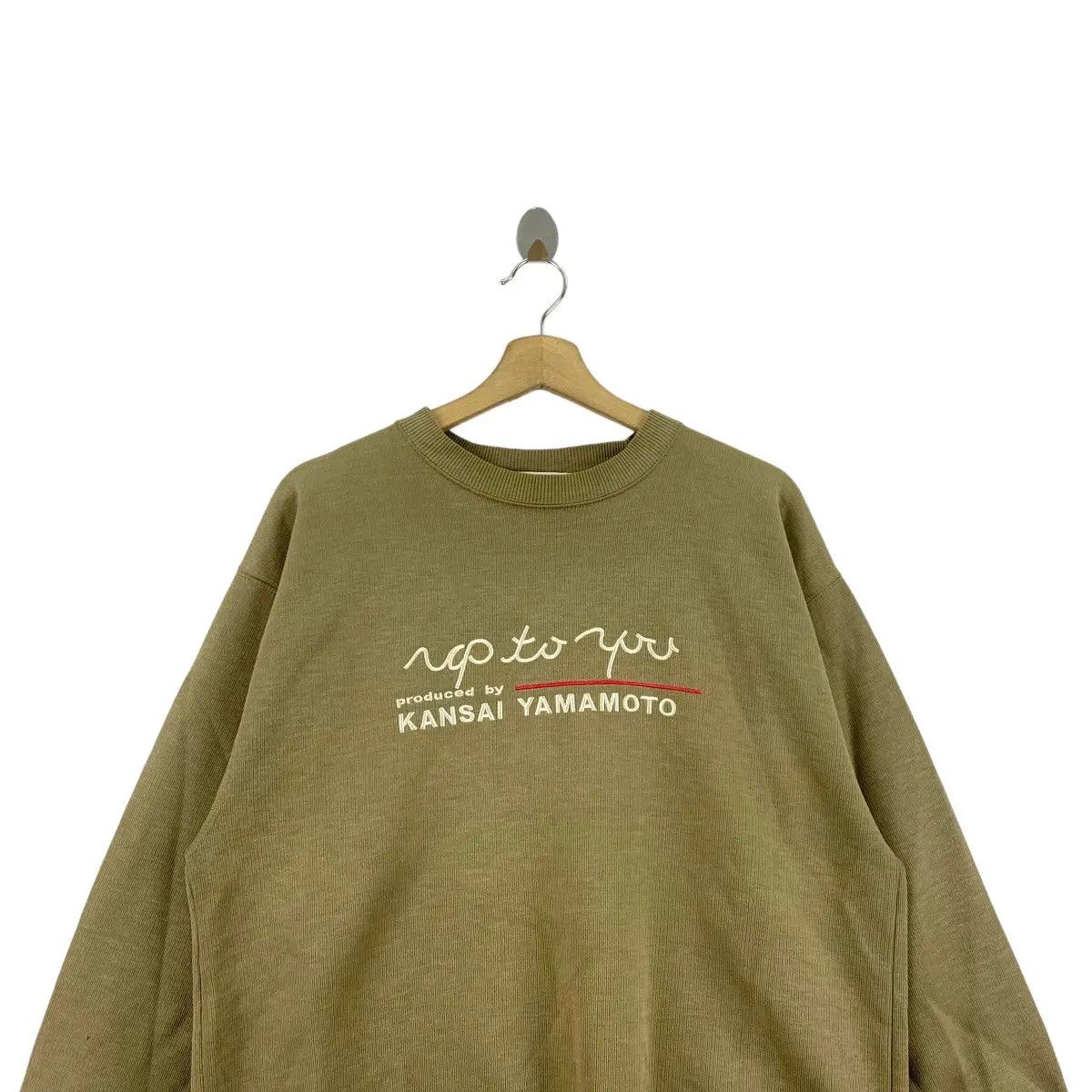 Kansai Yamamoto Vintage KANSAI YAMAMOTO Up To You Collection Sweatshirt Size L / US 10 / IT 46 - 4 Thumbnail