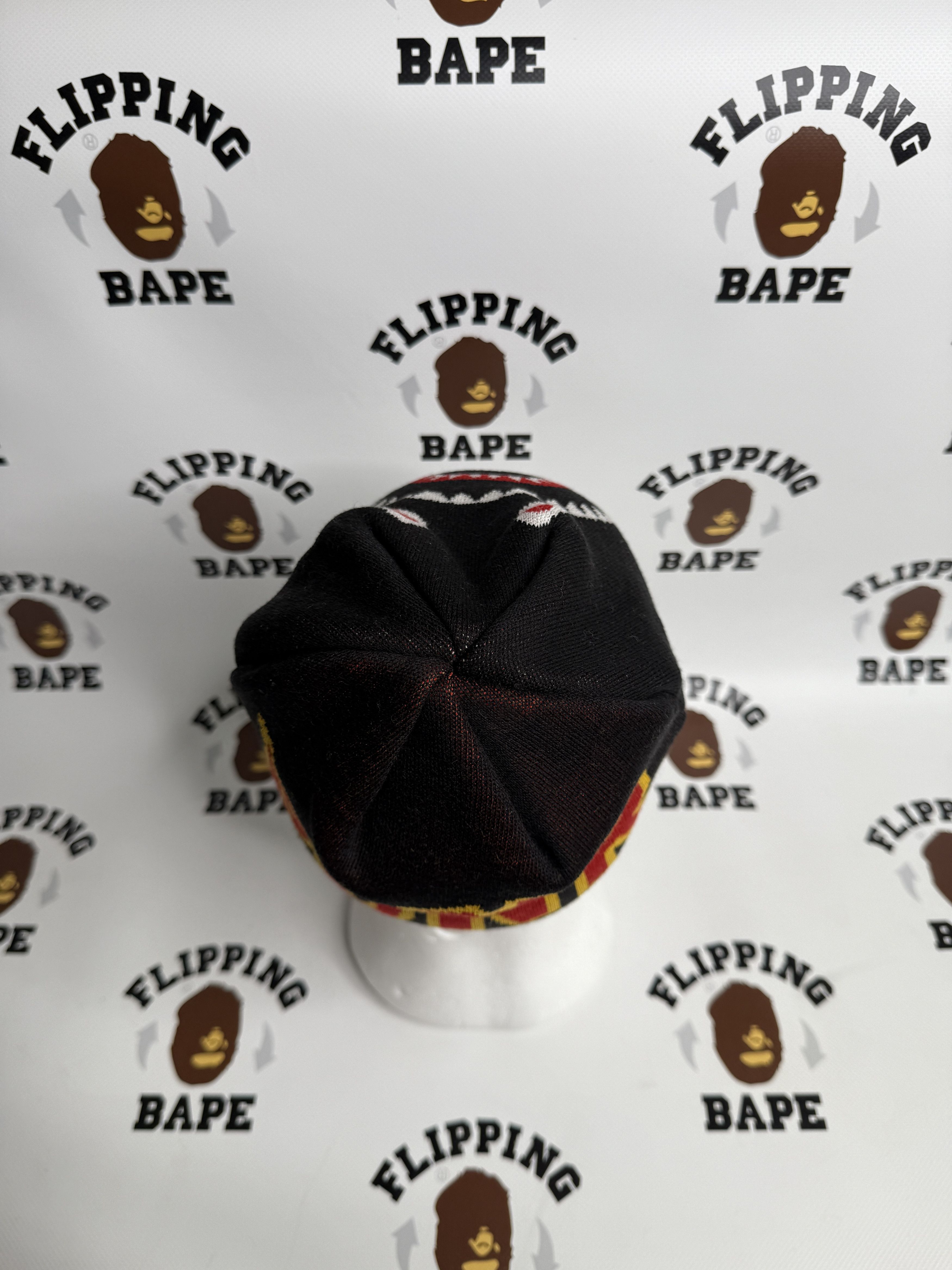 Bape 2ND SHARK KNIT CAP Size ONE SIZE - 4 Thumbnail