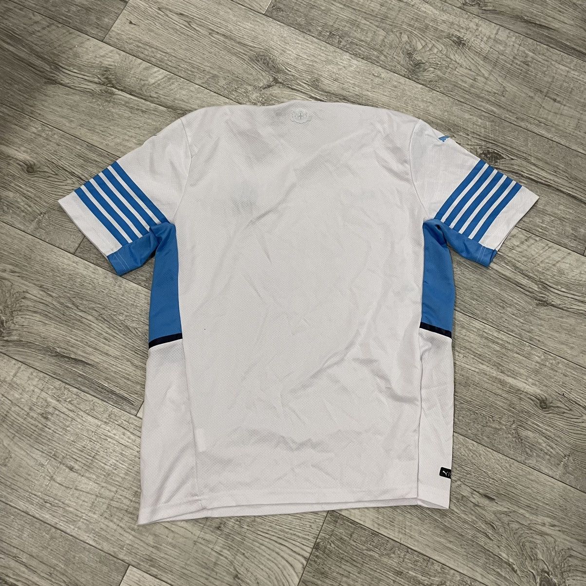 Puma Puma Olympique Marseille uber eats jersey droit au but tee Size US XL / EU 56 / 4 - 5 Thumbnail
