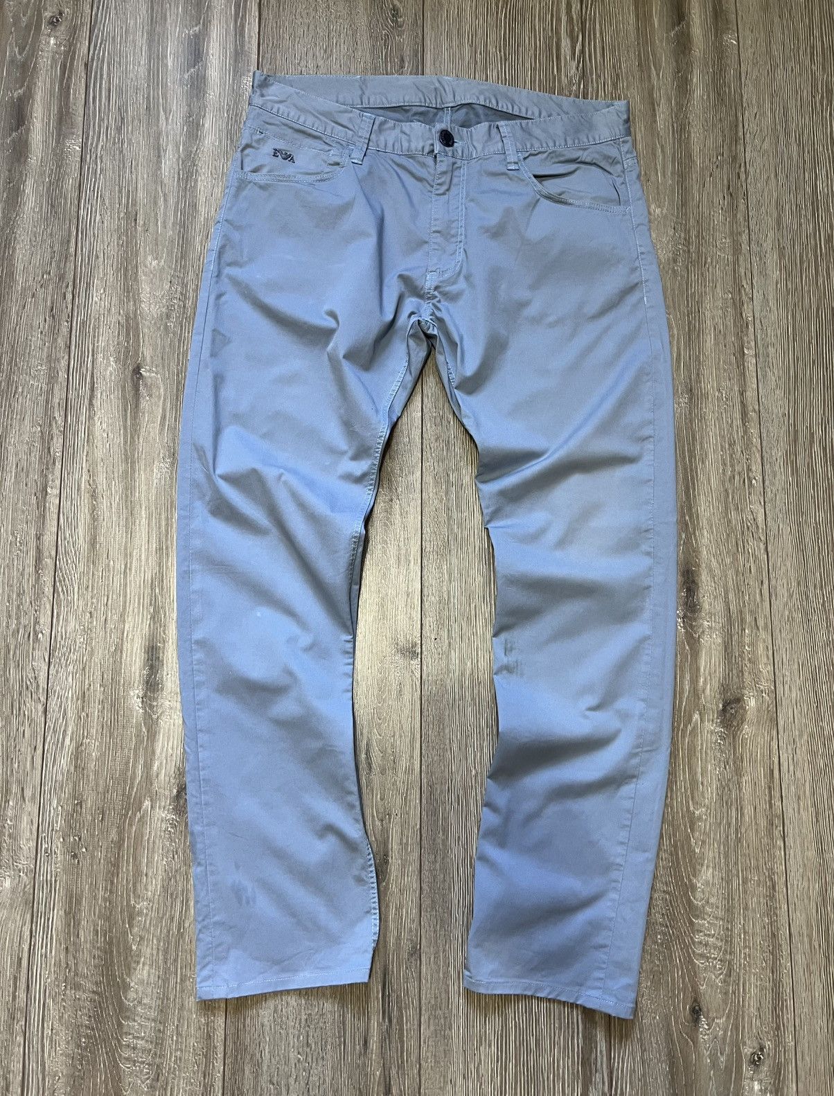 Armani Armani Jeans Men’s Light Wash Size US 33 - 4 Thumbnail