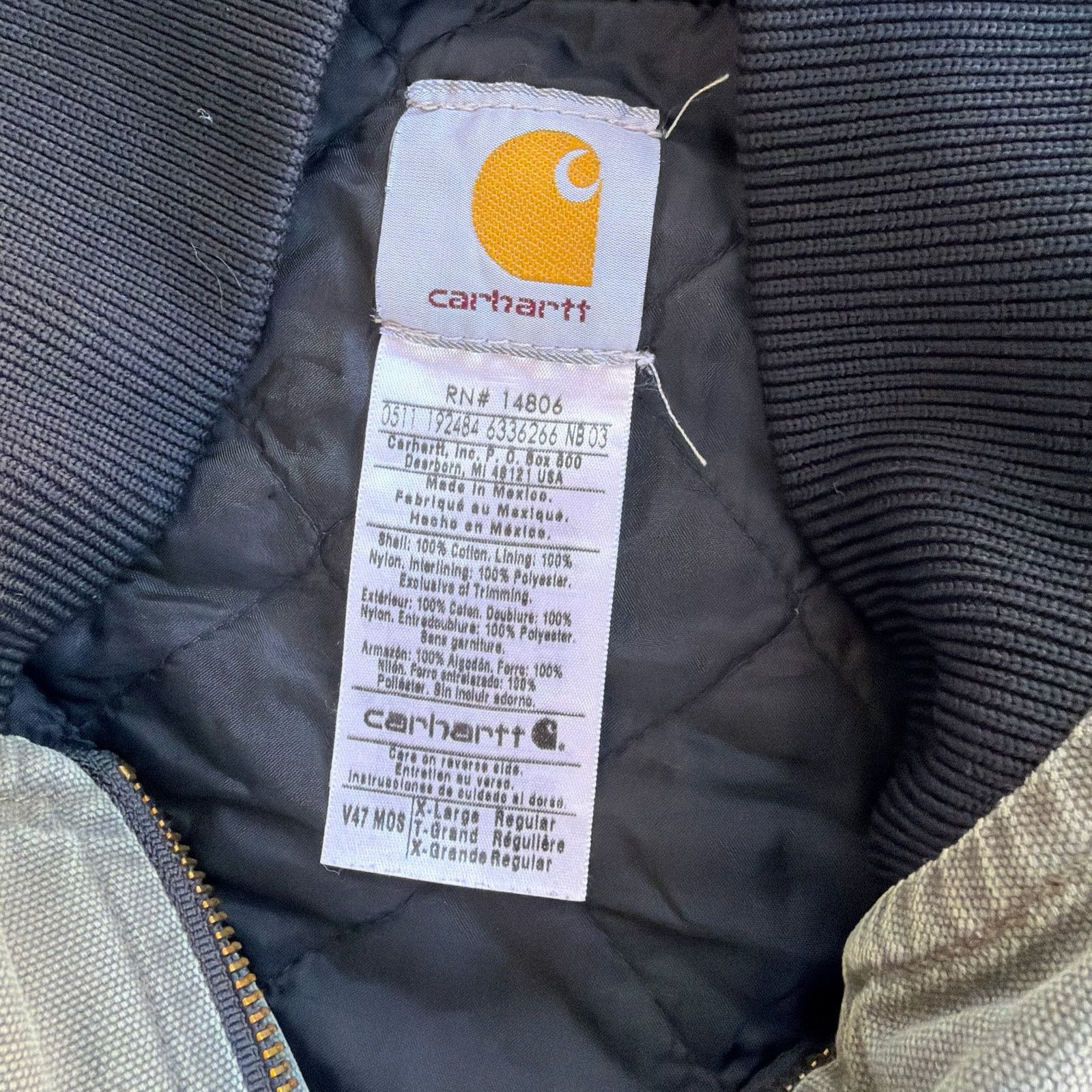 Carhartt × Vintage Carhartt V47 MOS green work wear vest Size US XL / EU 56 / 4 - 4 Thumbnail