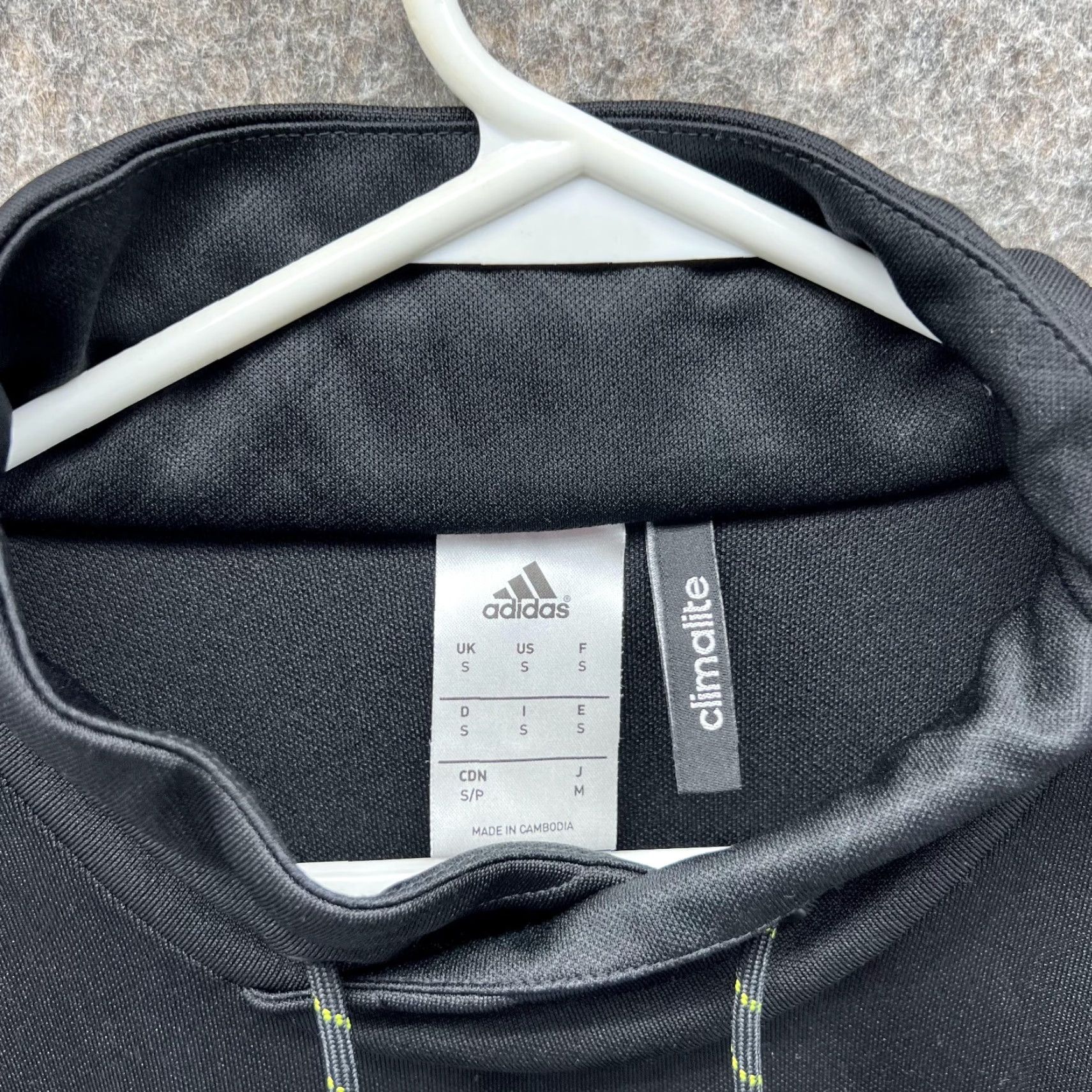 Adidas Adidas Sweater Men Small Adult Black Athletic Pullover Cowl Size US S / EU 44-46 / 1 - 5 Thumbnail