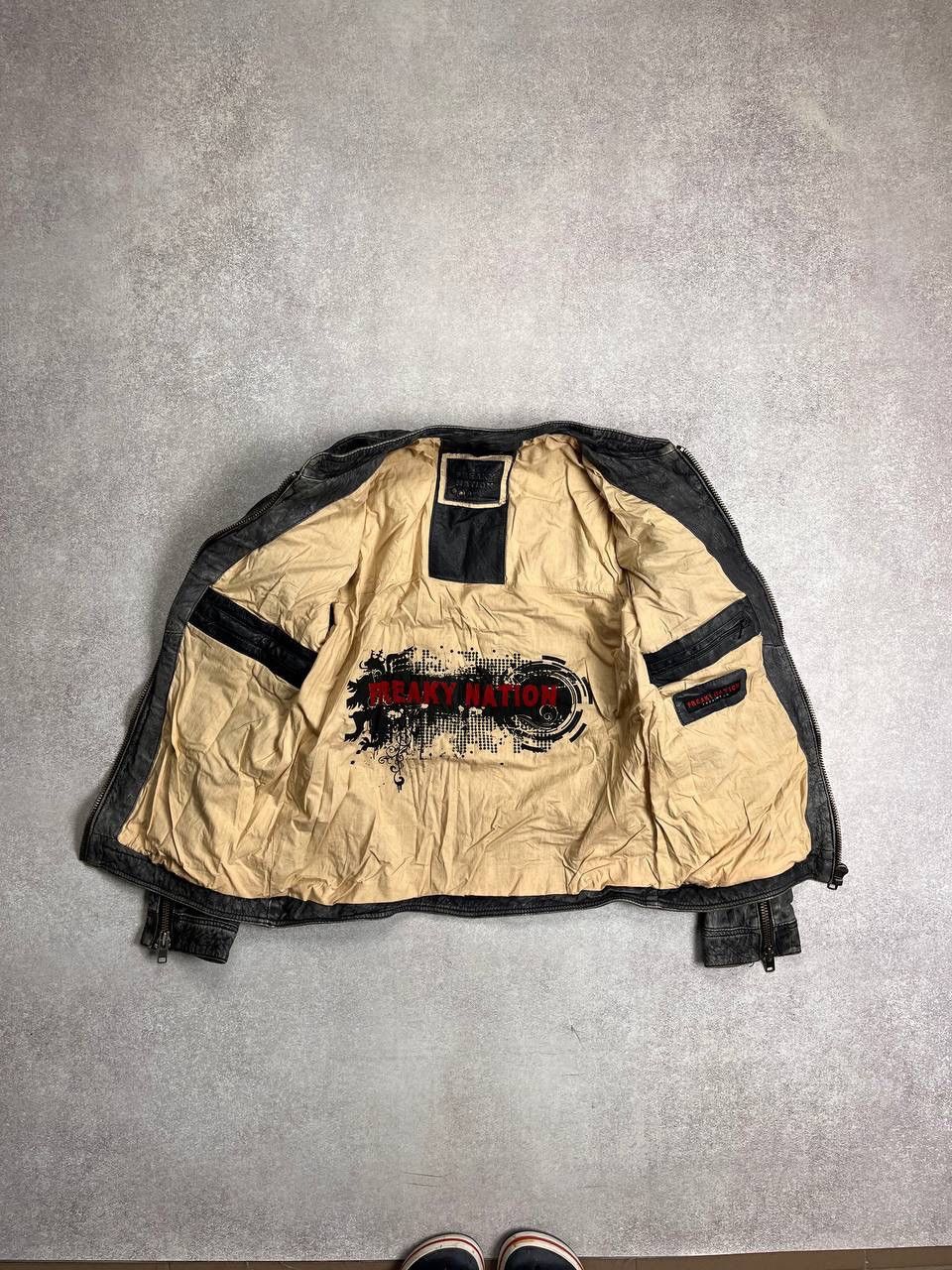 Genuine Leather Vintage Genuine Leather Avantgarde Biker Jacket L Size US L / EU 52-54 / 3 - 5 Thumbnail