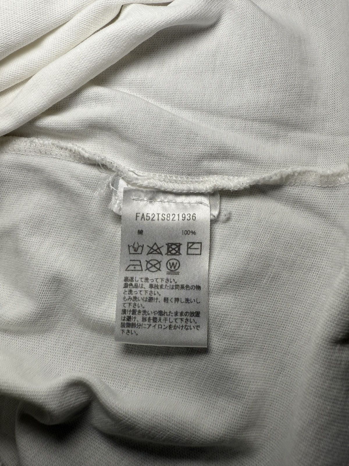 Kenzo Kenzo White Jersey Sequin Logo T-Shirt Large Size L / US 10 / IT 46 - 4 Thumbnail