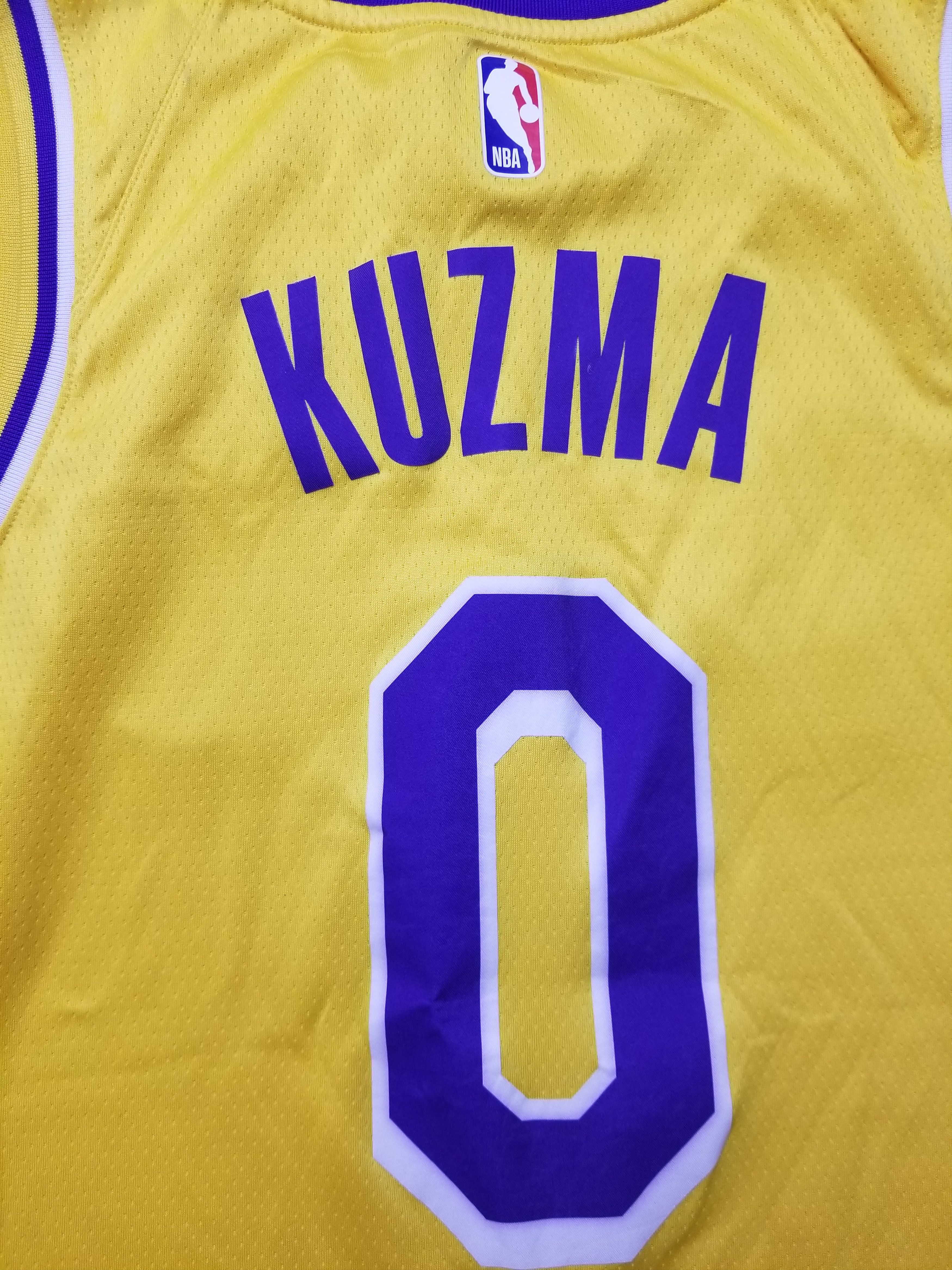 Nike NIKE LOS ANGELES LAKERS KYLE KUSMA #0 NBA Kit Jersey Shorts Size US L / EU 52-54 / 3 - 6 Thumbnail