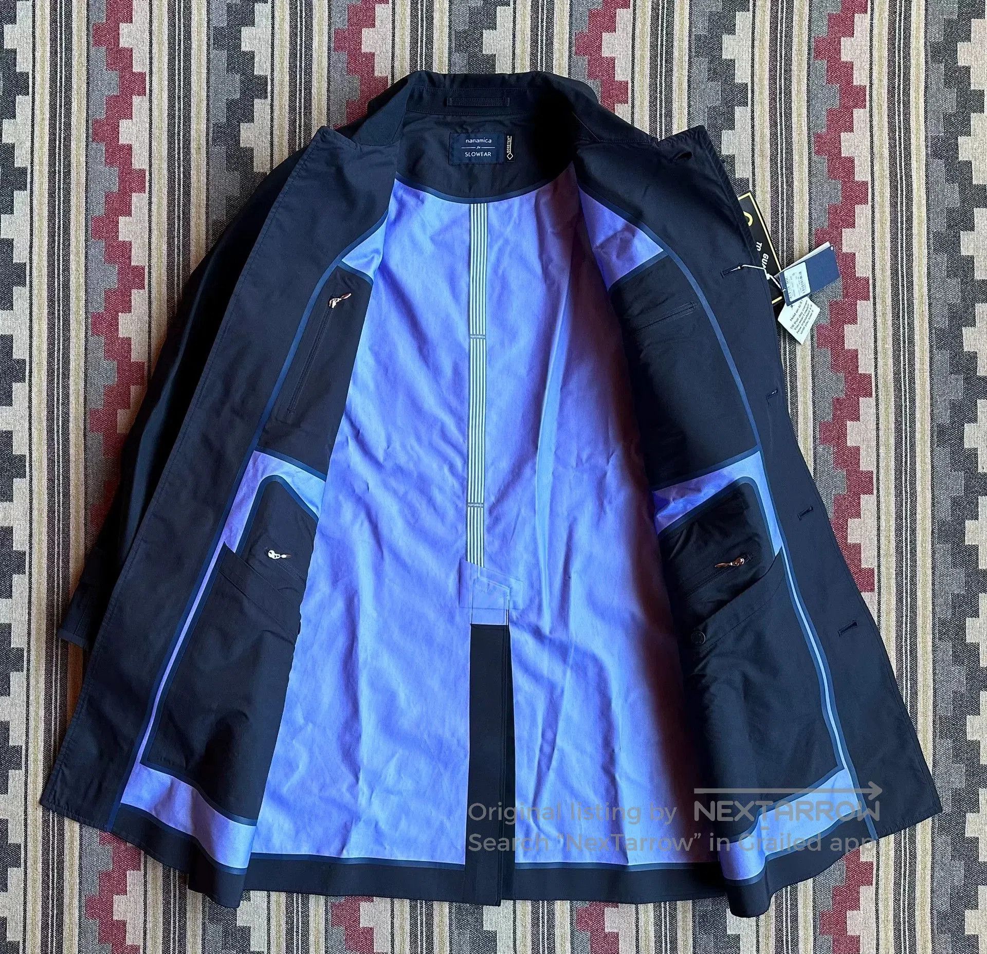 Nanamica nanamica x Slowear GORE-TEX Beige Coat. Size US S / EU 44-46 / 1 - 7 Thumbnail