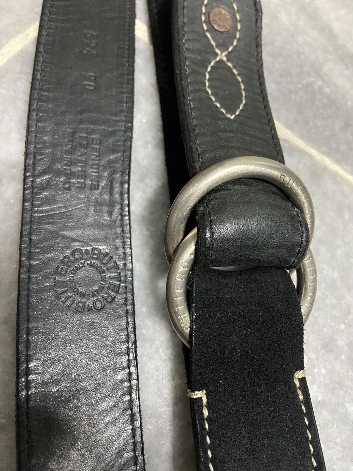 Buttero Buttero Leather Belt Size ONE SIZE - 1 Thumbnail