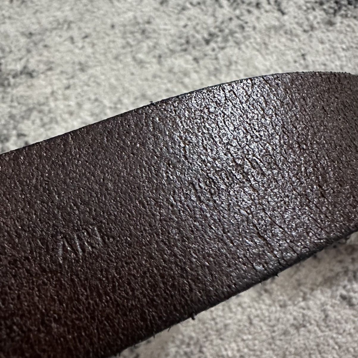 Nudie Jeans Nudie Jeans Leather Belt Italy 🇮🇹 Design Size ONE SIZE - 6 Thumbnail