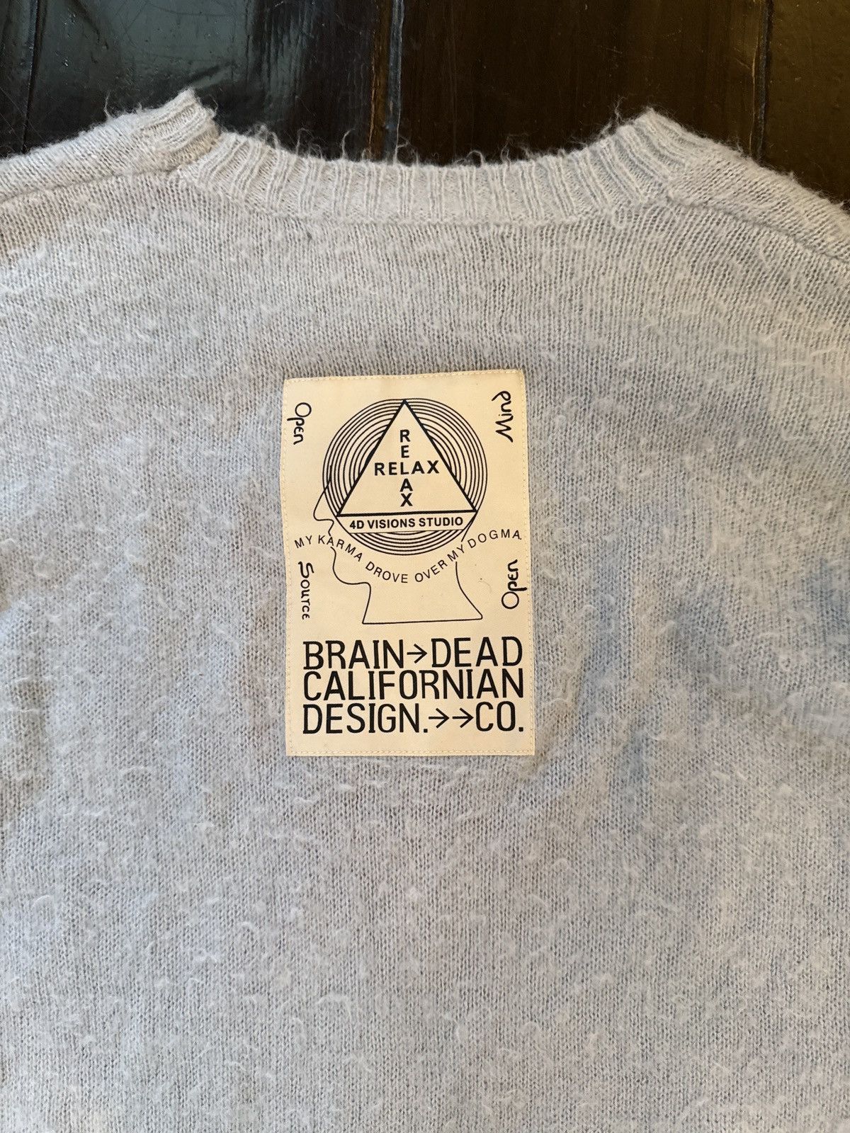 Brain Dead Blue Brain Dead Sweater Size US M / EU 48-50 / 2 - 4 Thumbnail