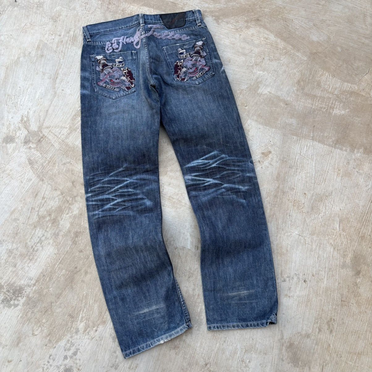 Vintage 90s Edhardy Y2k Jeans