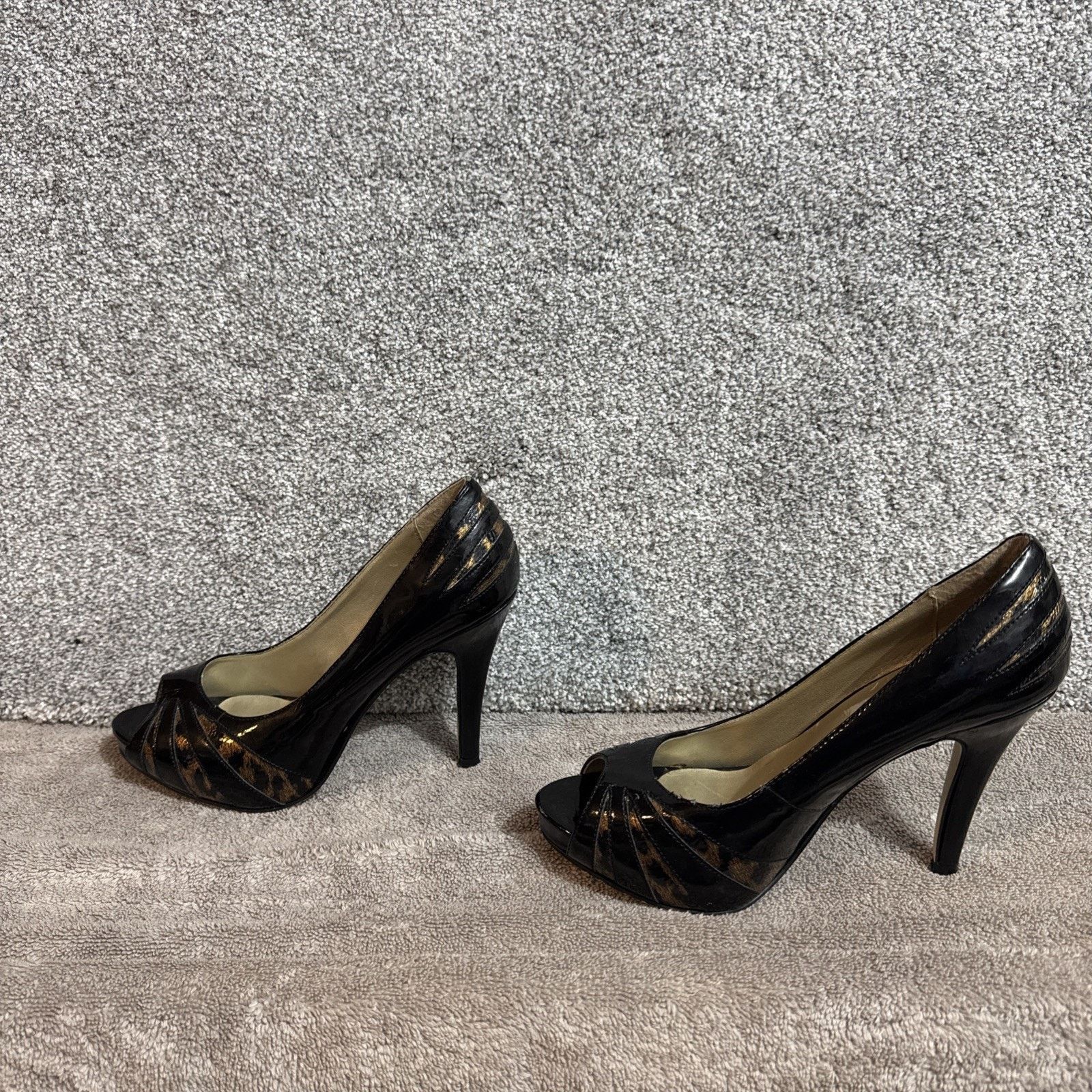 Other Peep Toe Stiletto Size 8 Mob Wife Chic Evening Wear Party Size US 8 / IT 38 - 2 Thumbnail