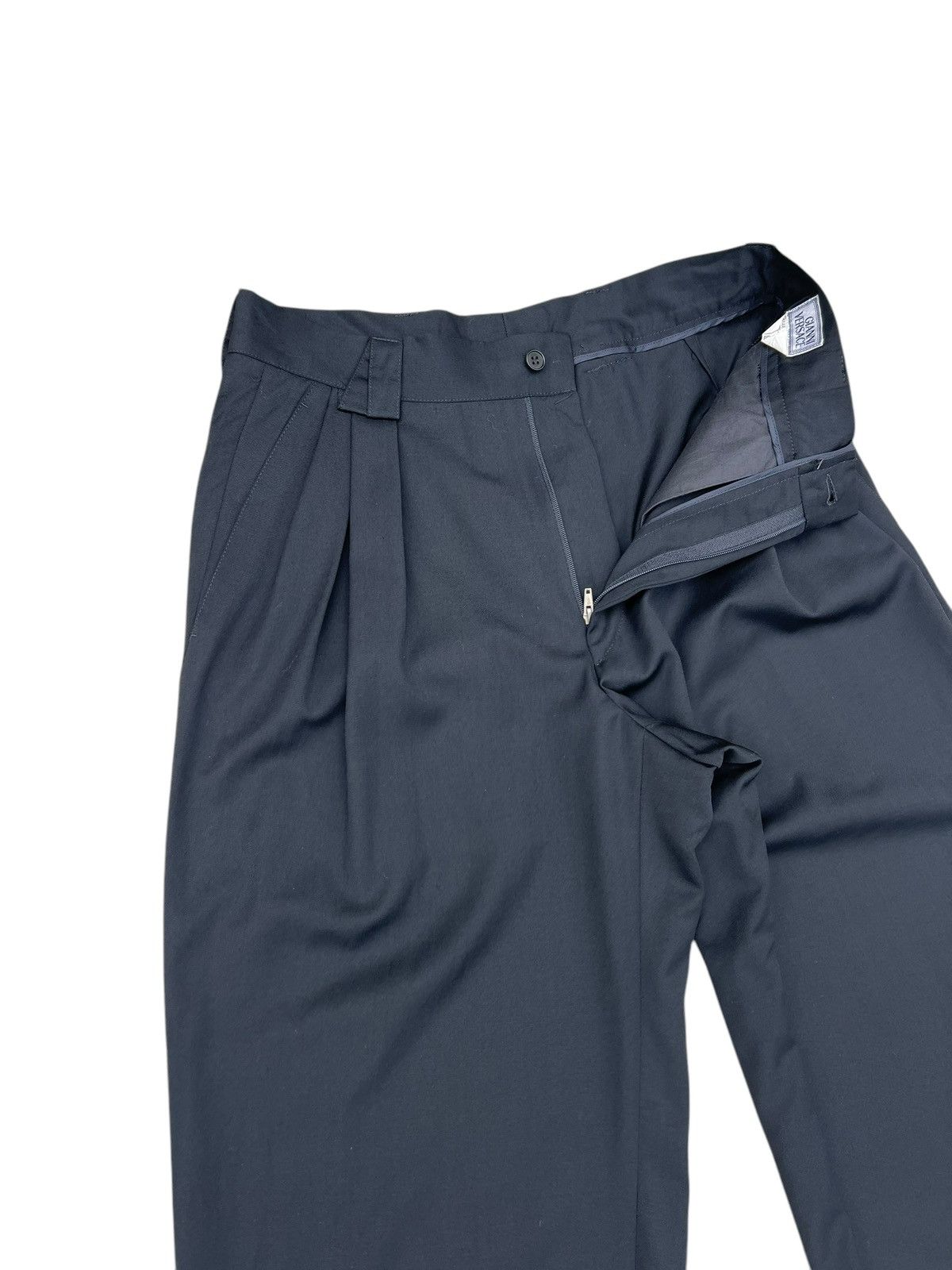 Versace Archive 90s Gianni Versace Opti Zip Baggy Trouser Pant Size US 30 / EU 46 - 8 Thumbnail