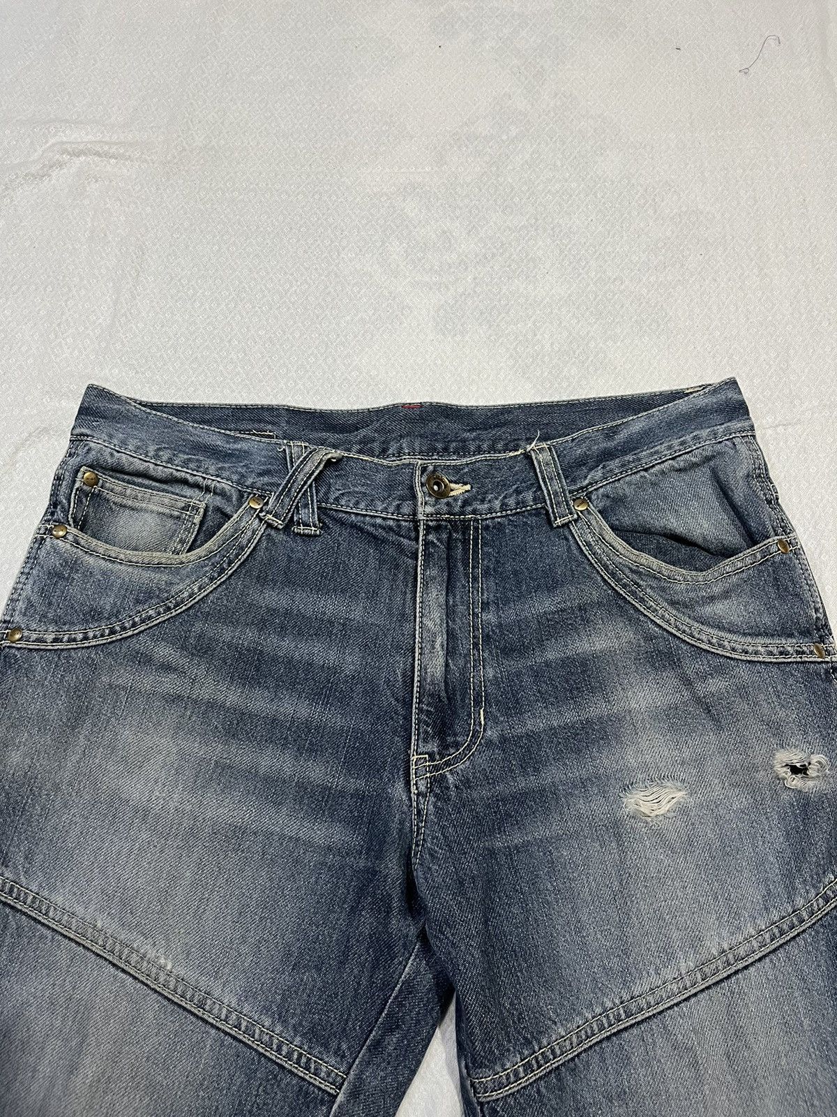 If Six Was Nine Batsu flared jeans Size US 33 - 5 Thumbnail