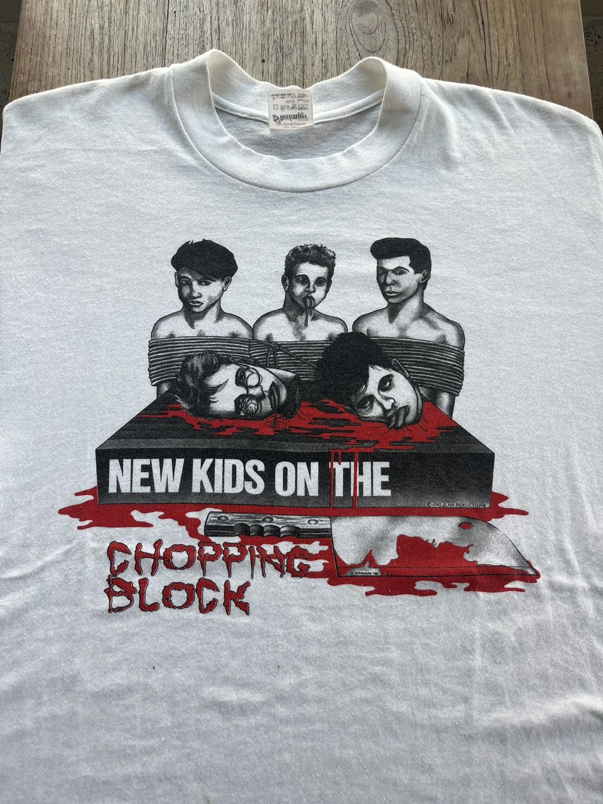 New Kids On The Block × Vintage Vintage NEW KIDS ON THE CHOPPING BLOCK 1990’s J.Graham Size US L / EU 52-54 / 3 - 3 Thumbnail