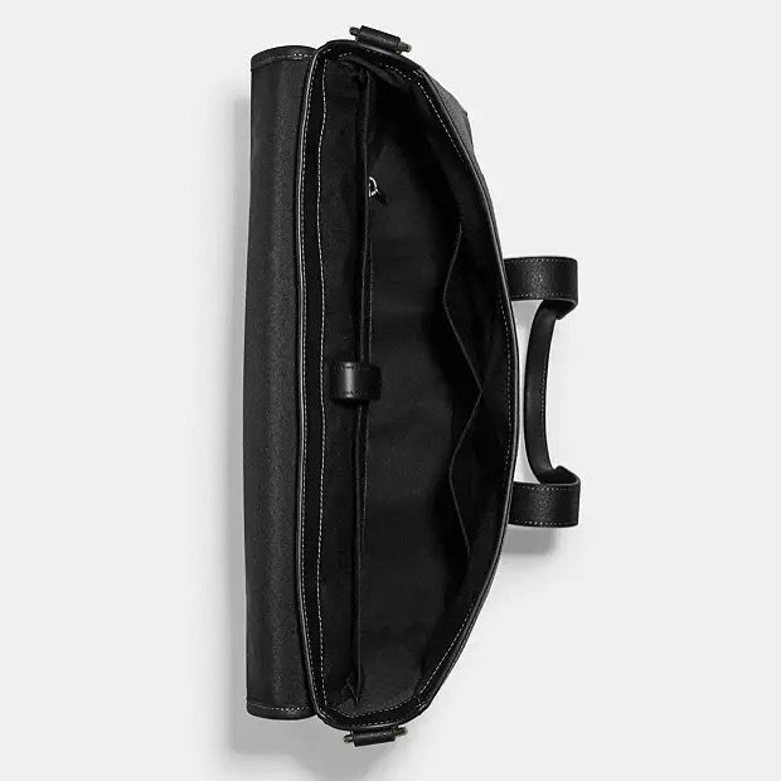 Coach NWT Coach Sullivan Portfolio Brief In Black Leather C9875 Size ONE SIZE - 6 Thumbnail