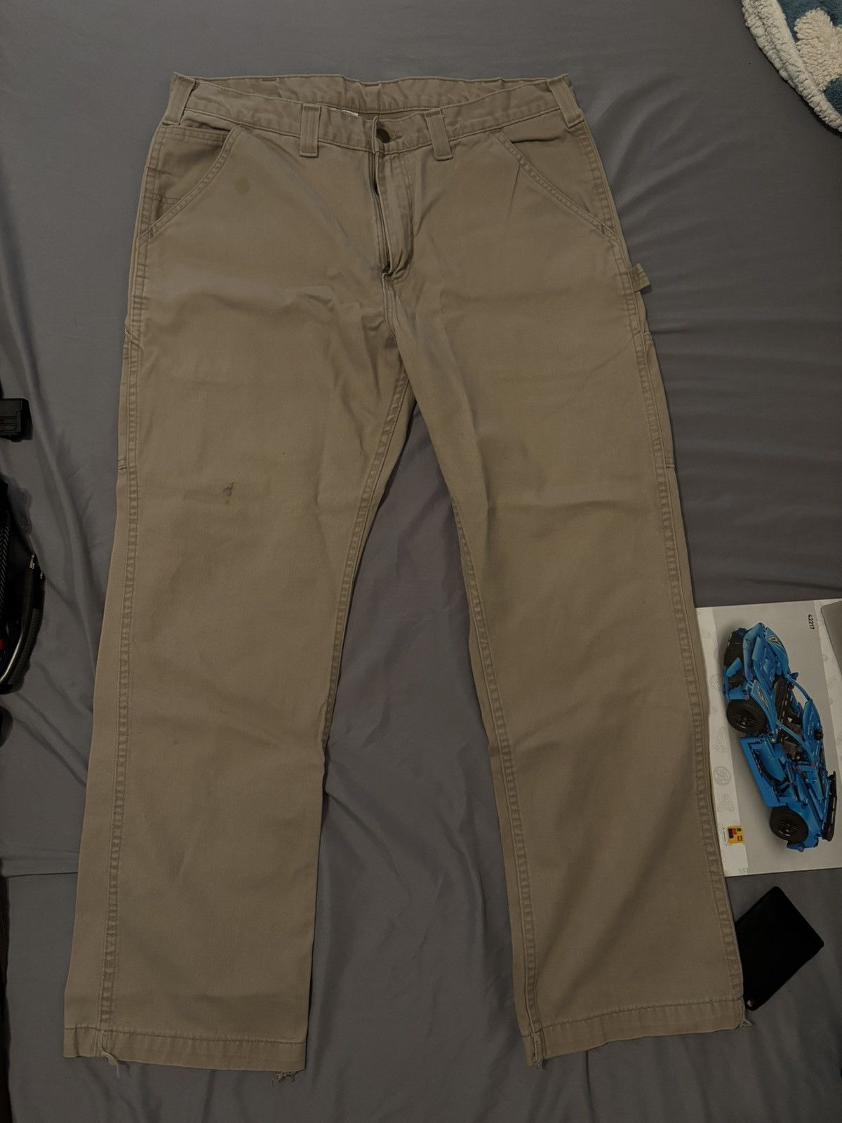 Carhartt Tan Carhartt carpenter pants Size US 34 / EU 50 - 1 Thumbnail