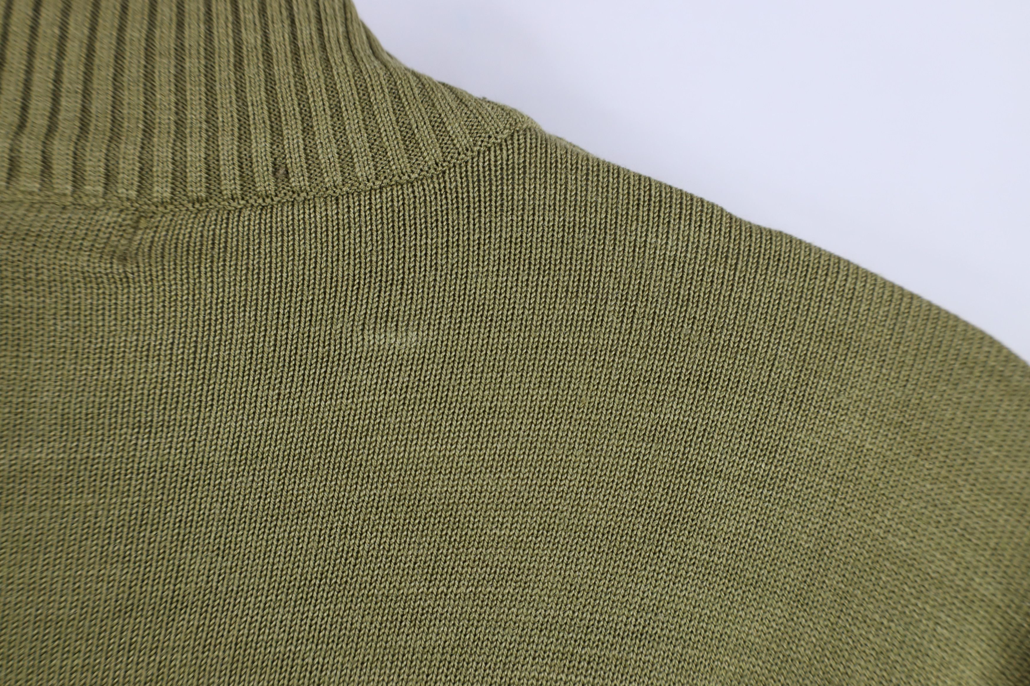 Vintage Deadstock Vintage 90s Streetwear Knit Mock Neck Sweater Size US L / EU 52-54 / 3 - 9 Thumbnail