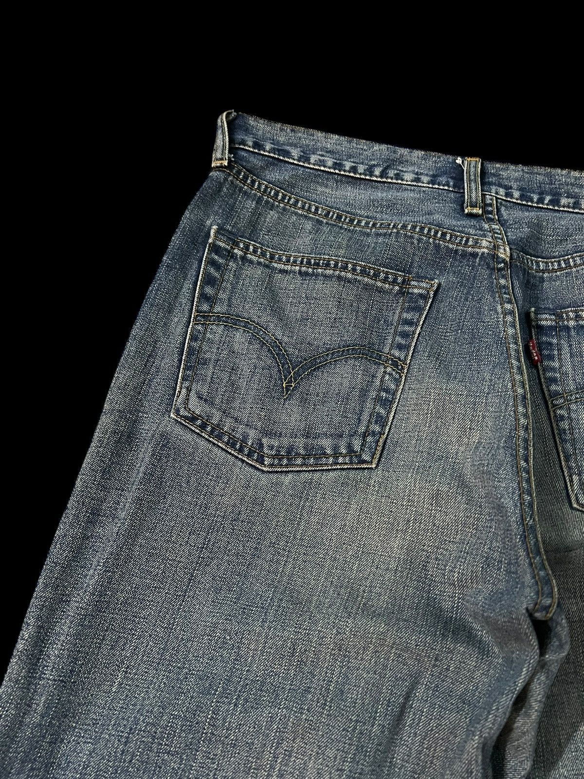 Levi's Vintage Levi’s 502 Mud Wash Jean Very Rare Size US 33 - 15 Thumbnail