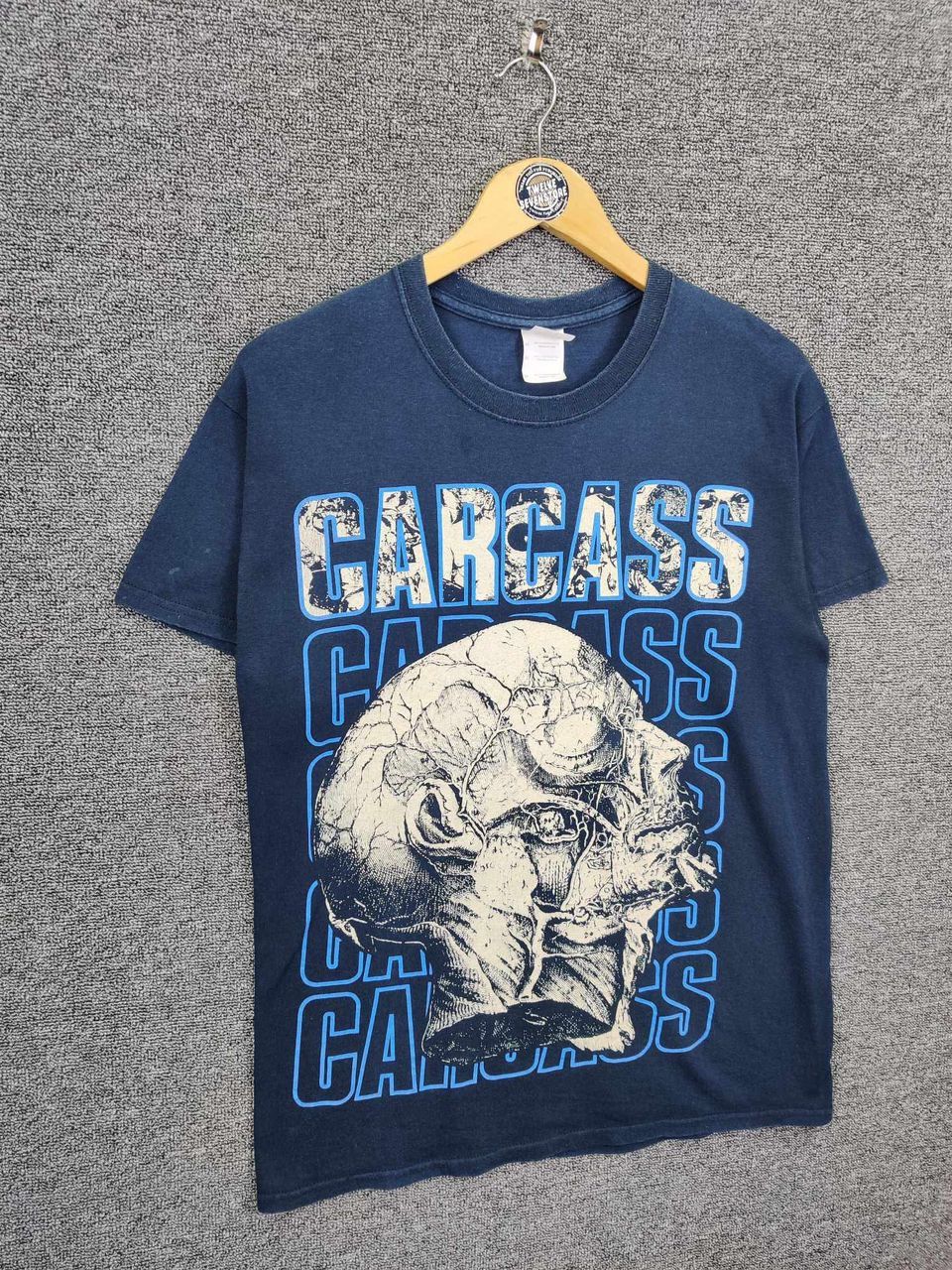 Band Tees Vintage Carcass Necro Head Band Tee Tshirt Size US M / EU 48-50 / 2 - 5 Thumbnail