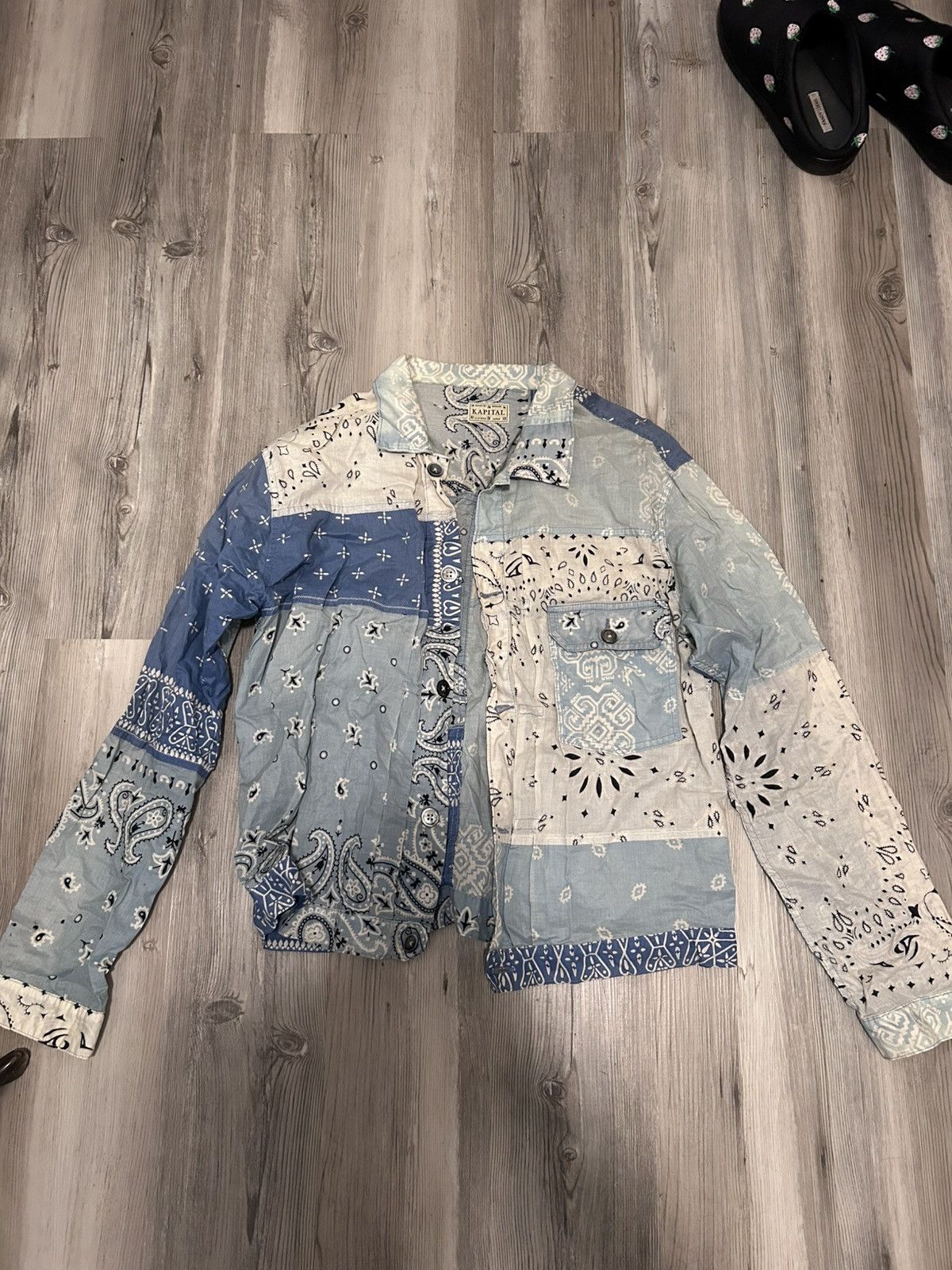 Kapital Kapital Patchwork Bandana Shirt Size US XL / EU 56 / 4 - 1 Thumbnail