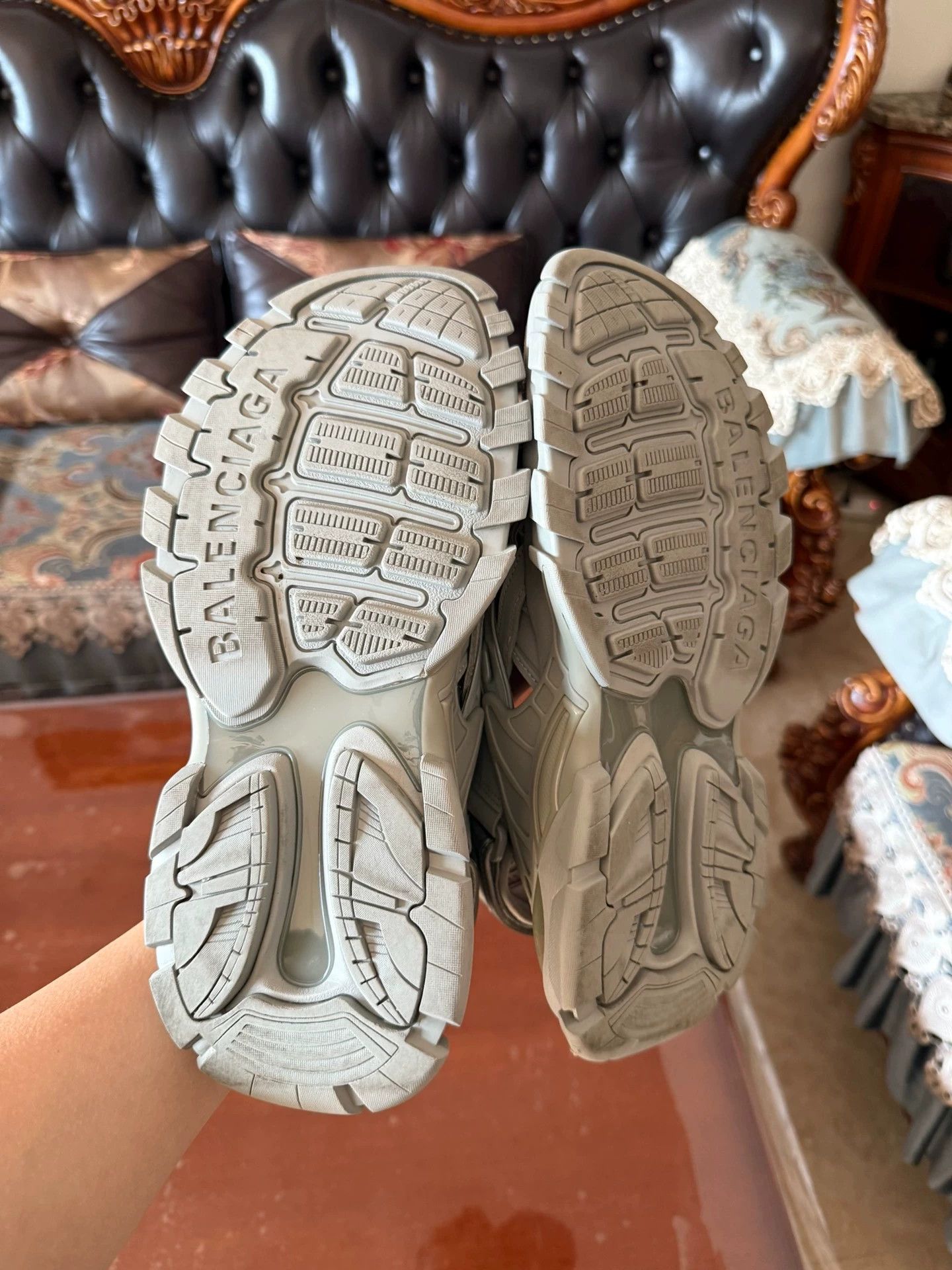 Balenciaga Balenciaga Classic Dad Sandal (40, Size Up) Like New Size US 9.5 / IT 39.5 - 7 Thumbnail
