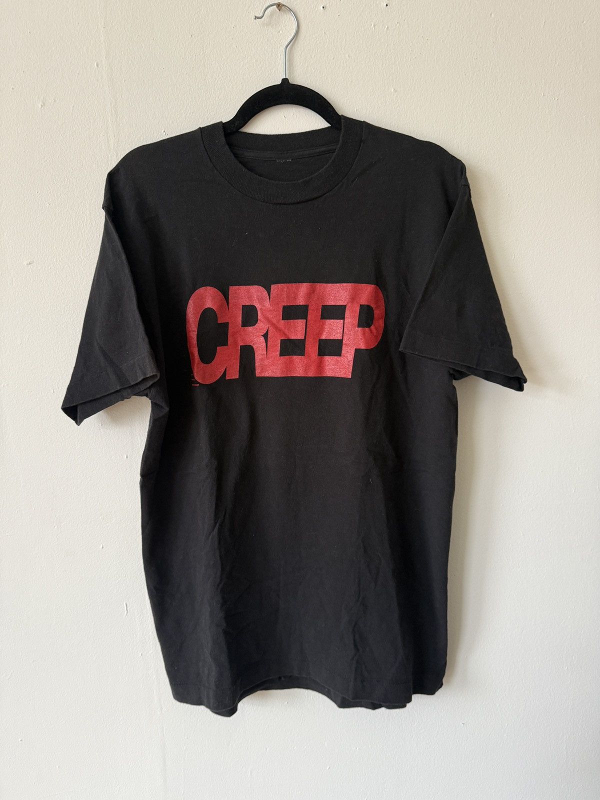 Vintage 1980’s 1990’s Single Stitch Creep T Shirt Size US XL / EU 56 / 4 - 1 Thumbnail