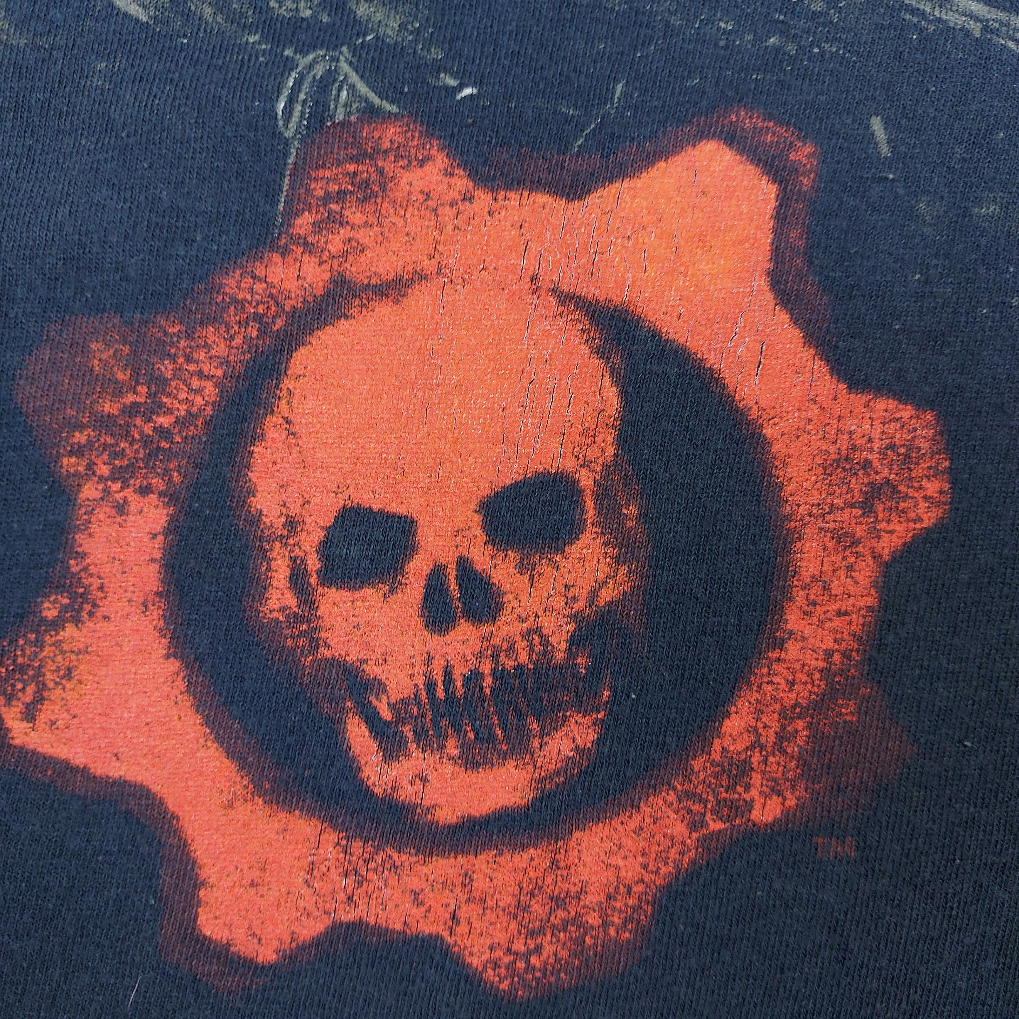 Microsoft Official 2010 Gears of War 3 Xbox 360 Epic Games TEE Size US L / EU 52-54 / 3 - 5 Thumbnail