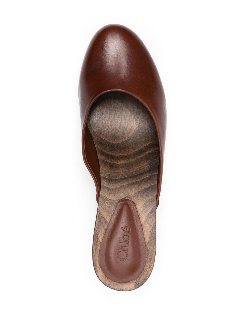 Chloe oc11z0825 Judith Mules in Caramel Brown Size US 8 / IT 38 - 4 Thumbnail