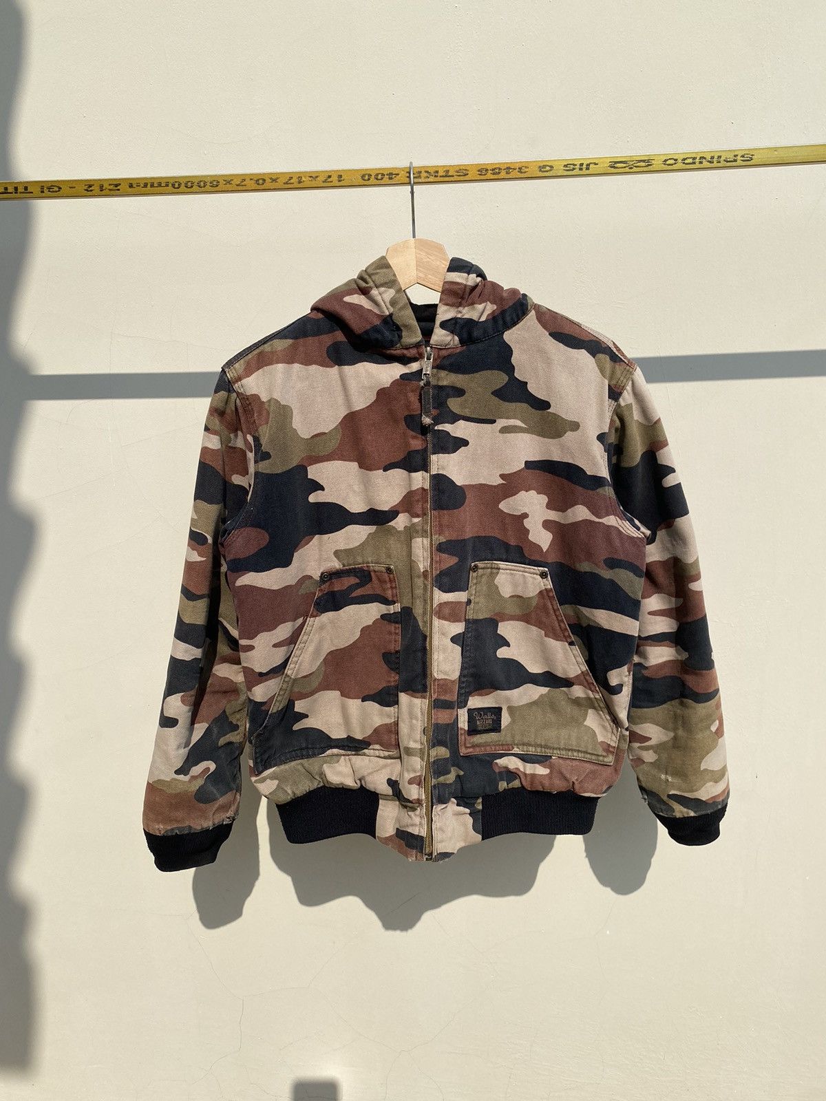 image of Active Jacket Duck Canvas Walls Blizzard Pruf Like Carhartt in Camo, Men's (Size Large)