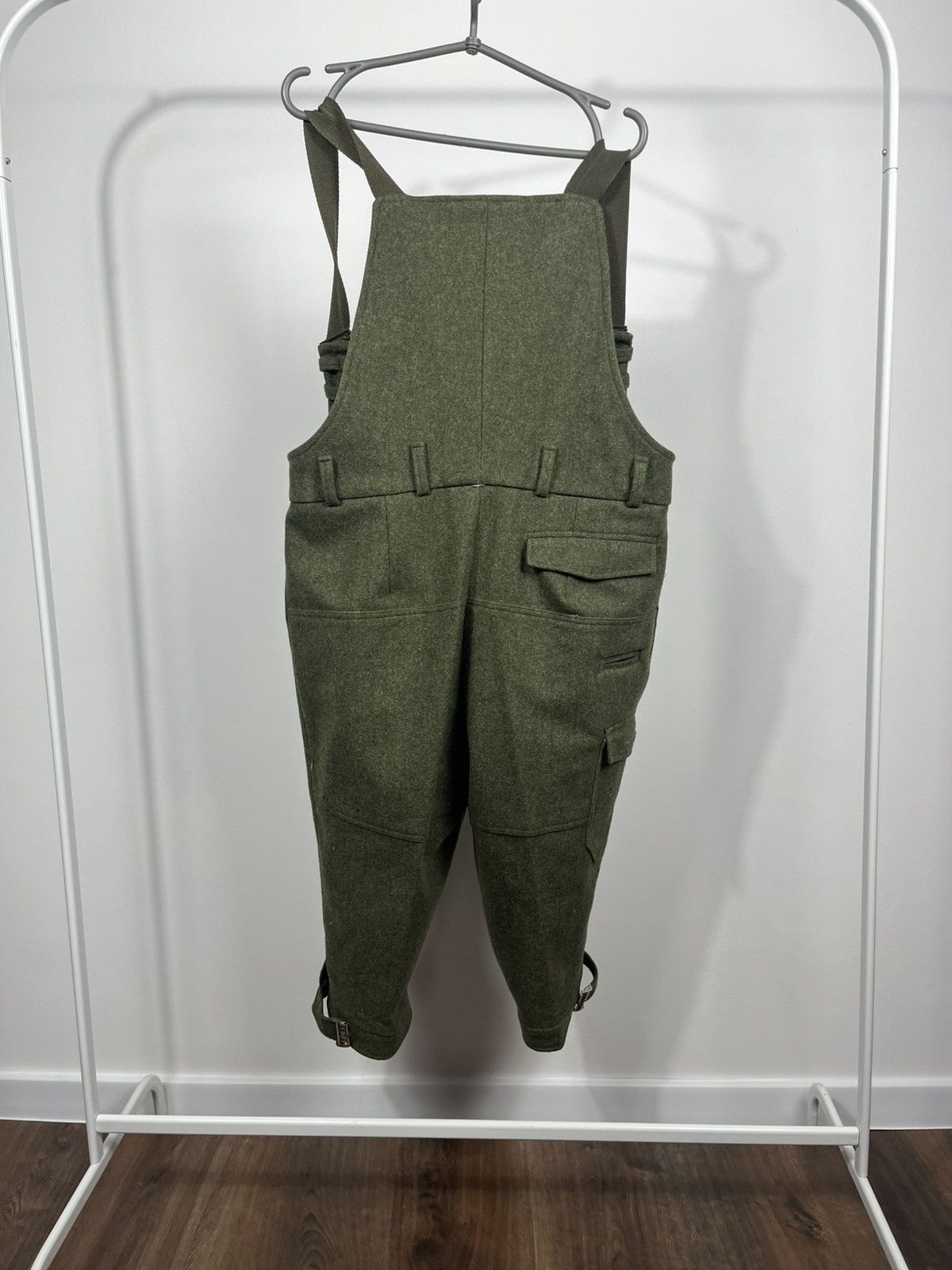 Other Austrian wool hunting Tyrolean suspenders trousers size 26 Size US 36 / EU 52 - 10 Thumbnail