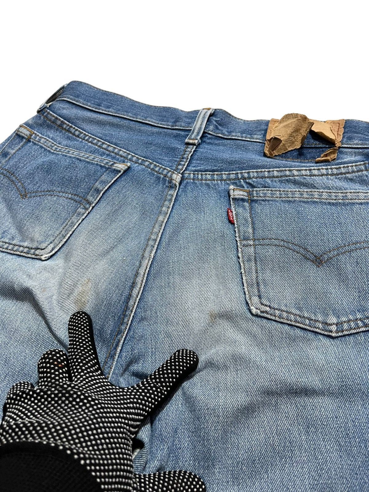 Levi's × Vintage VINTAGE LEVI’S 501 80s DISTRESS JEANS Size US 30 / EU 46 - 10 Thumbnail
