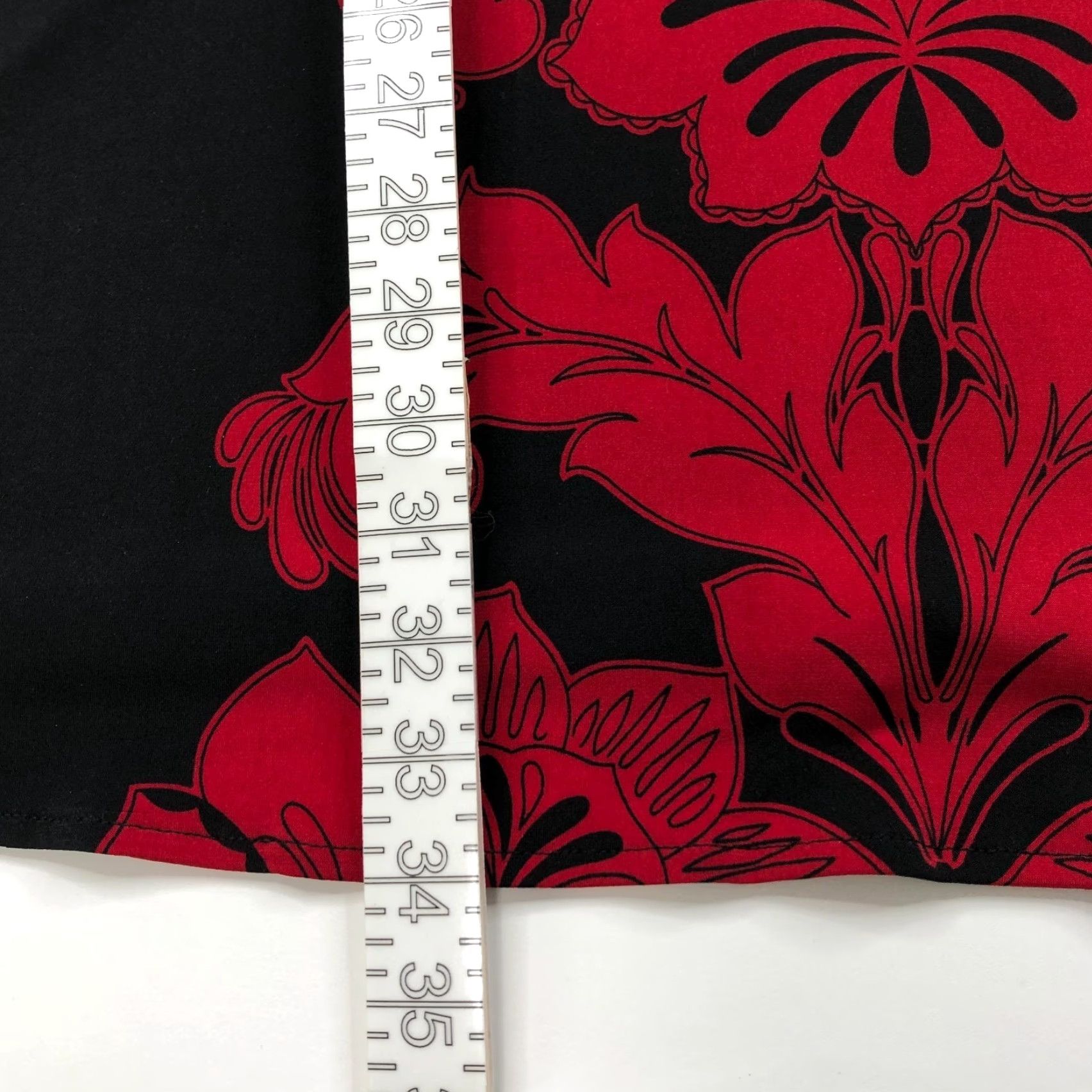 Vintage Chico's 3/4 Sleeve Women's 2P Petite Knee Length Floral Black Dress Size XS / US 0-2 / IT 36-38 - 4 Thumbnail