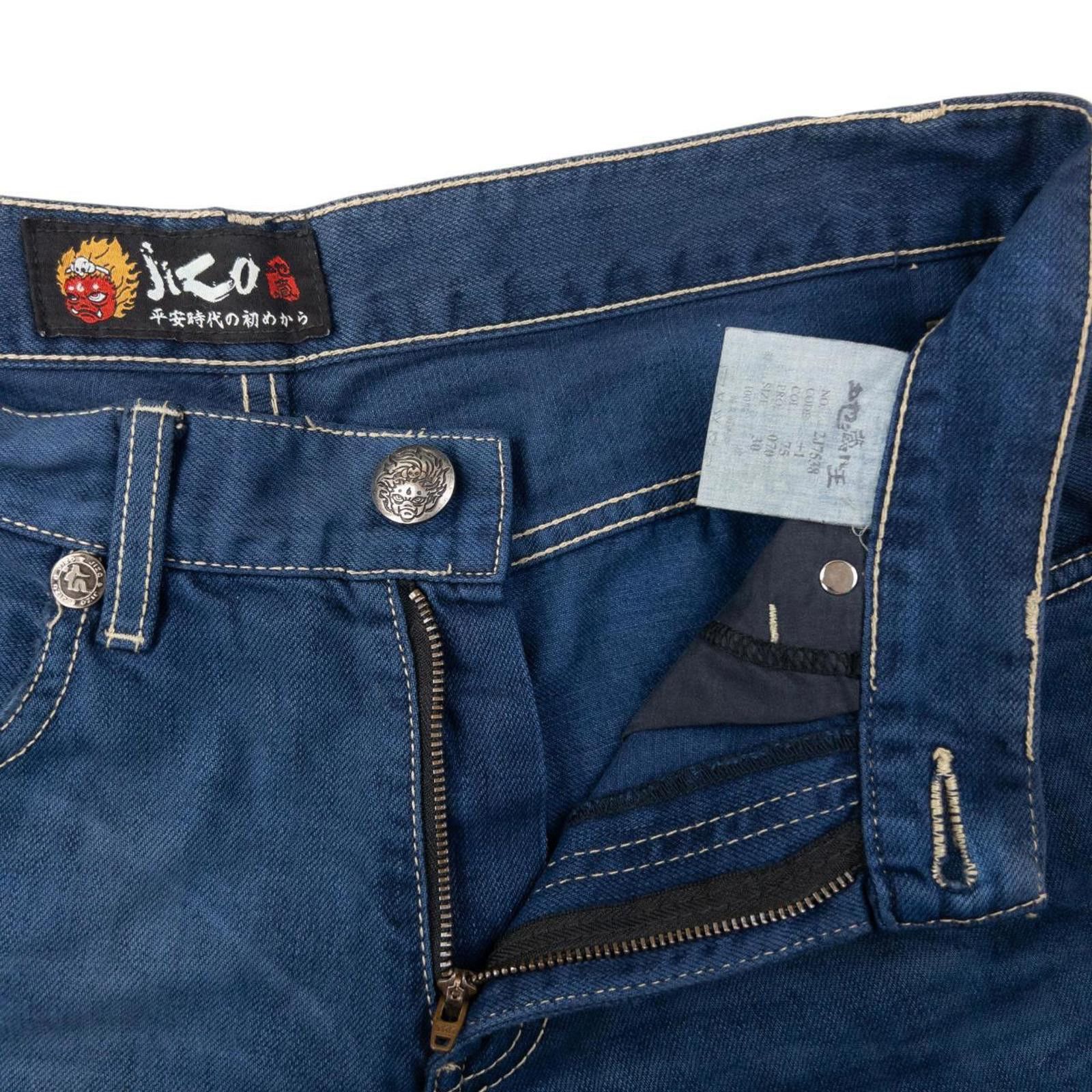 Other Vintage Jizo Embroidered Koi Fish Japanese Jeans Size W31 Size US 31 - 3 Thumbnail