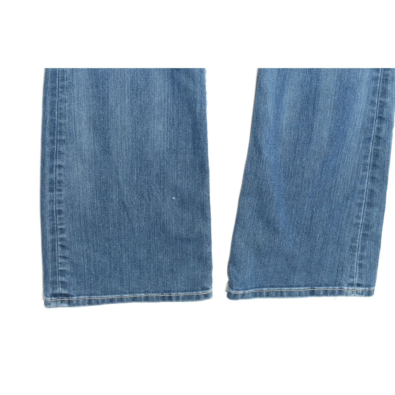 Vintage BKE Sabrina Boot Cut Jeans Blue Low-Rise Stretch Slim Fit Denim Womens 31 Jeans Modern Vintage? No Size 24" / US 00 / IT 34 - 4 Thumbnail