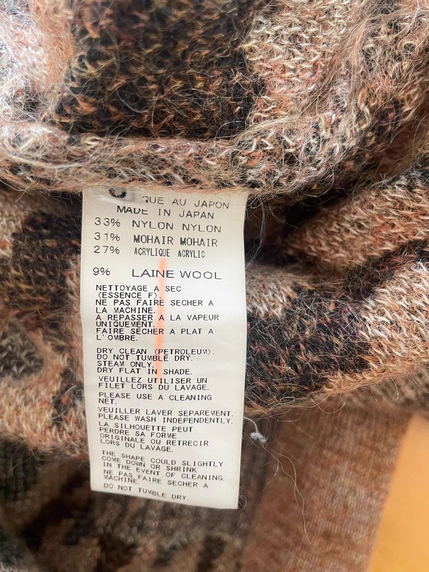 Yohji Yamamoto Yohji Yamamoto Pour Homme 13aw Leopard Knit Cardigan Size US M / EU 48-50 / 2 - 7 Thumbnail