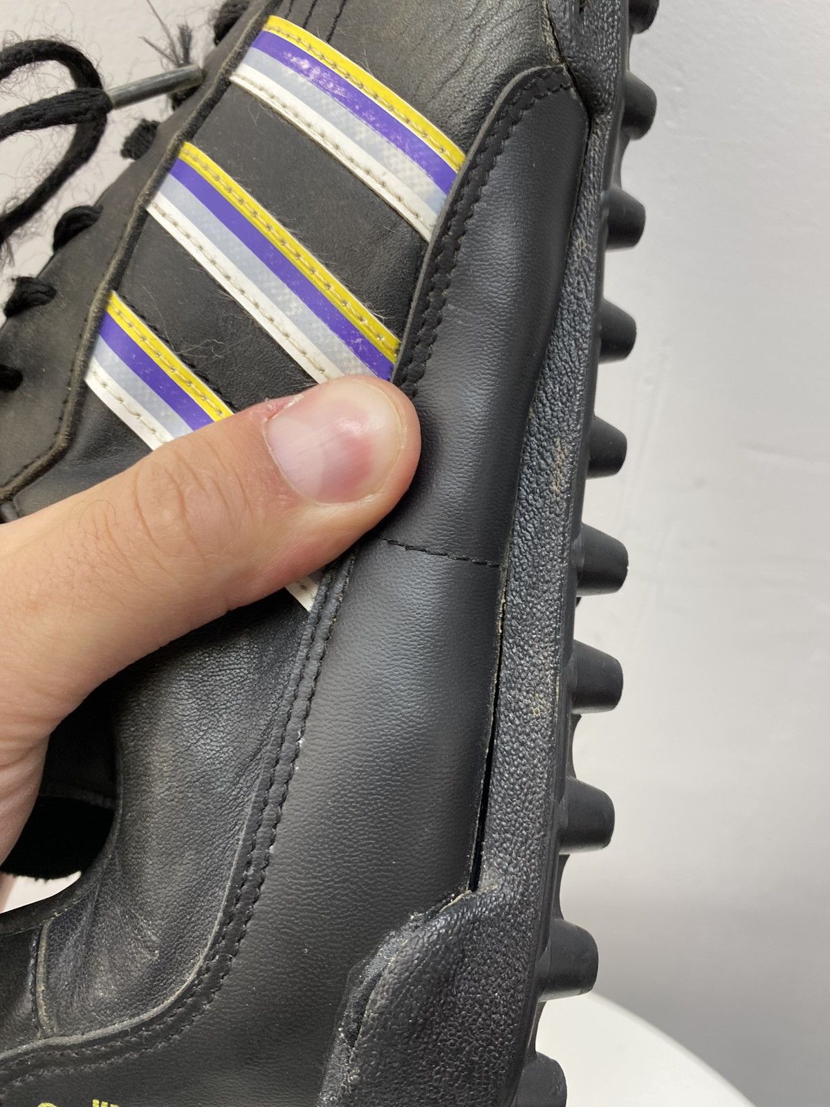 Adidas × Vintage Vintage 80s 90s Adidas Made in Argentina Soccer Boots Shoes Size US 8 / EU 41 - 22 Thumbnail
