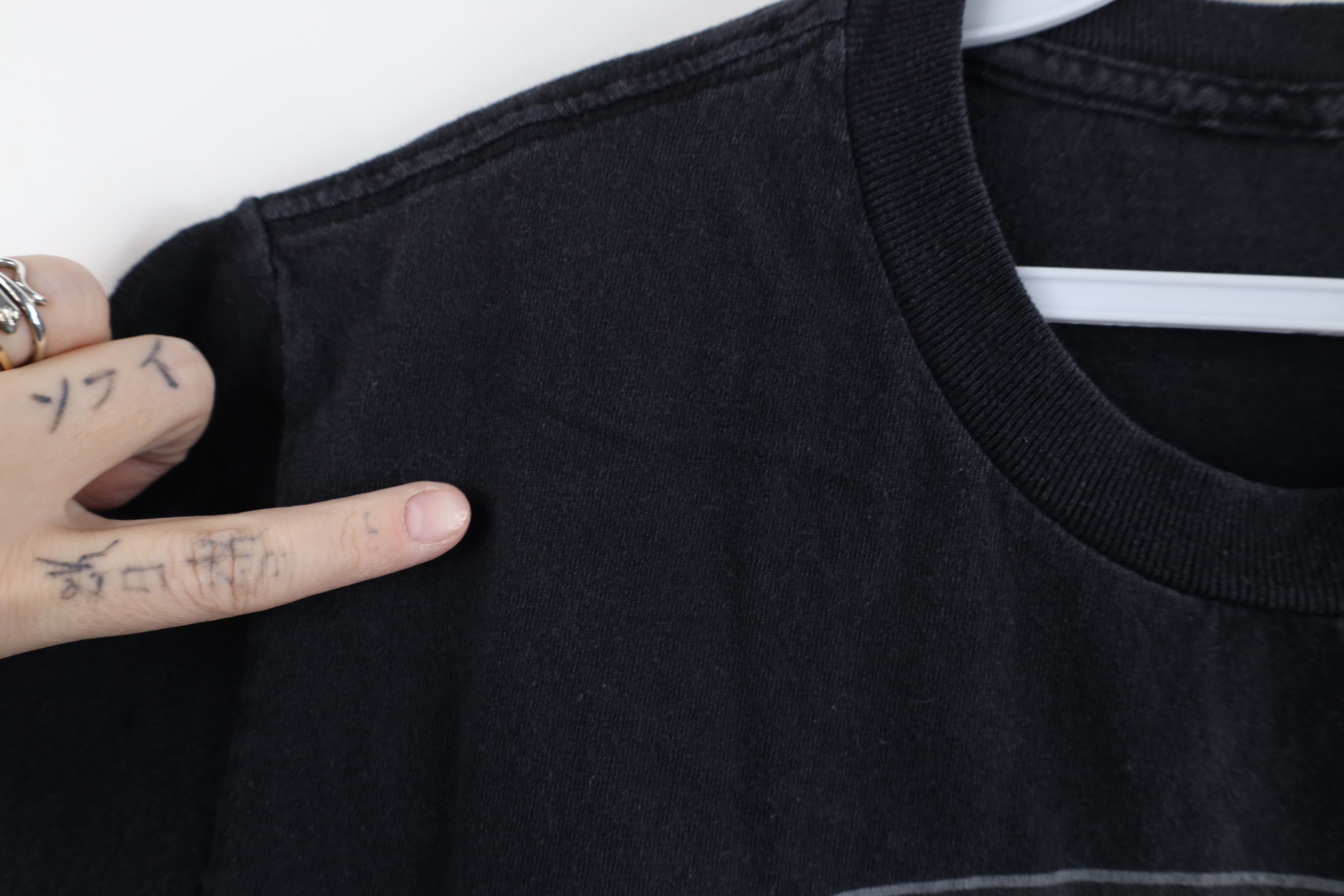 Famous Stars And Straps Vintage Famous Stars and Straps Spell T-Shirt Black Cotton Size US XS / EU 42 / 0 - 8 Thumbnail
