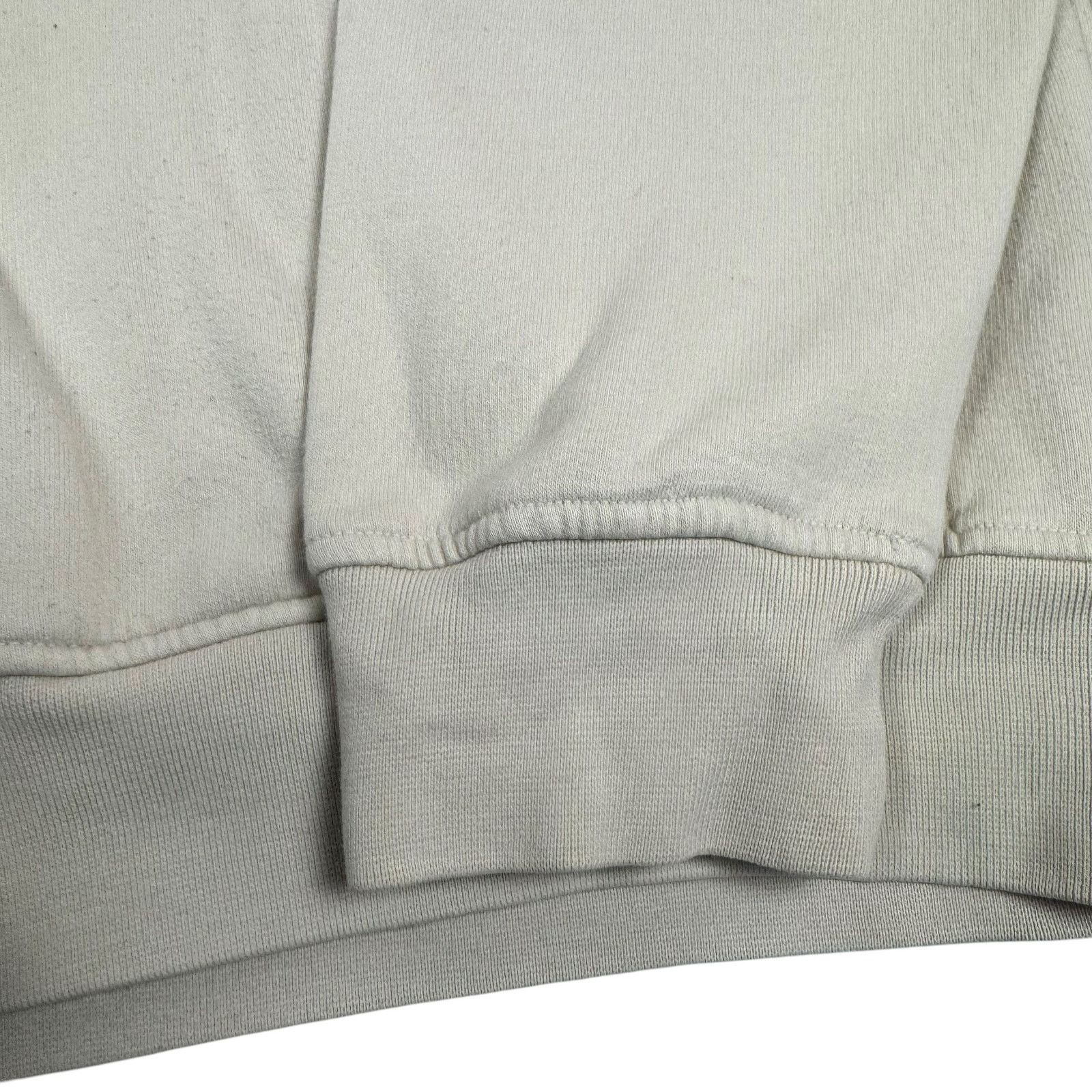 Nike × Vintage Vintage Nike Men's Beige Center Swoosh Fleece Lined Hoodie M Size US M / EU 48-50 / 2 - 5 Thumbnail