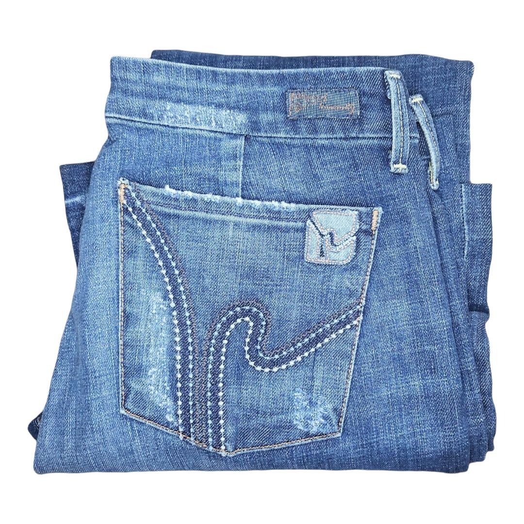 Citizens Of Humanity Citizens of Humanity Faye 003 Jeans Women Sz 31 Low Rise Fla Size 31" - 1 Thumbnail