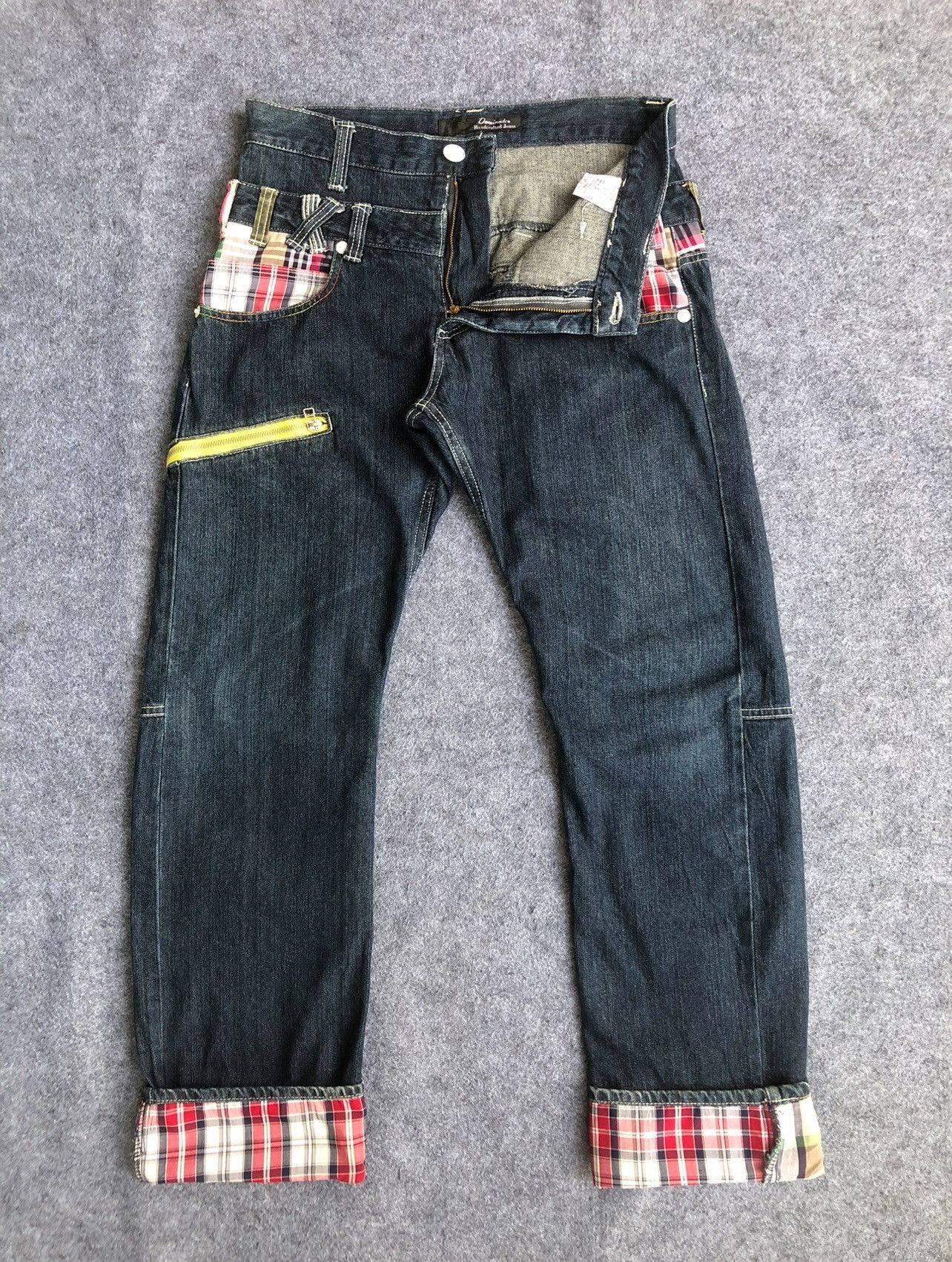 Seditionaries Last Drop🔥Rare🔥Dominate Handcrafted Double Waist Jeans Size US 32 / EU 48 - 6 Thumbnail