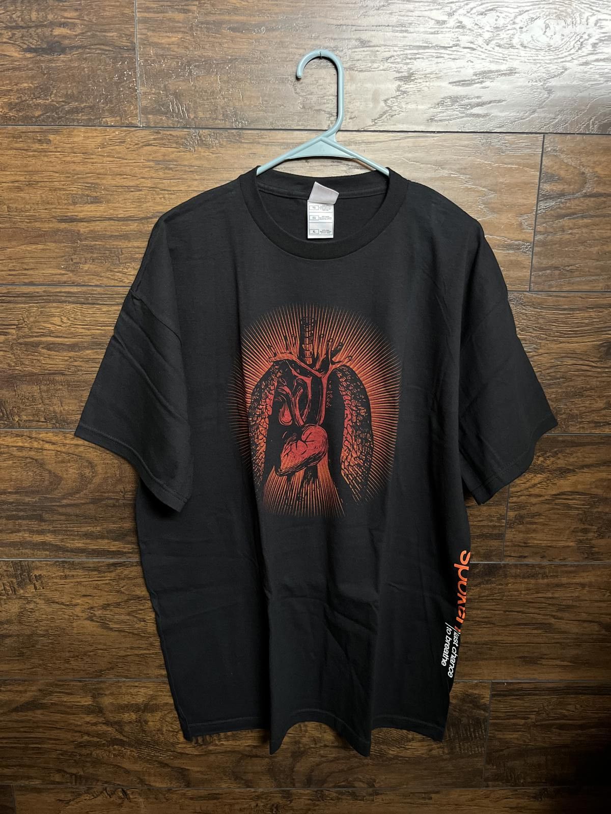 Designer Vtg Spoken Band T-shirt - Album Last Chance to Breathe Shirt Size US M / EU 48-50 / 2 - 1 Thumbnail