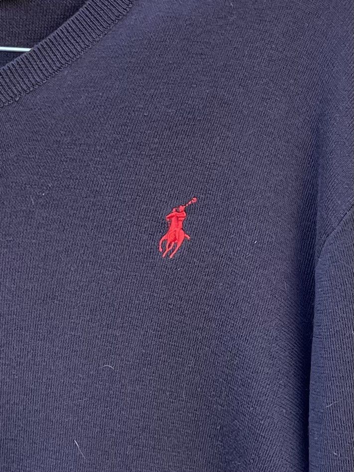 Polo Ralph Lauren Vintage 90s Polo Ralph Lauren Pima Cotton Pullover Sweater Size US L / EU 52-54 / 3 - 3 Thumbnail