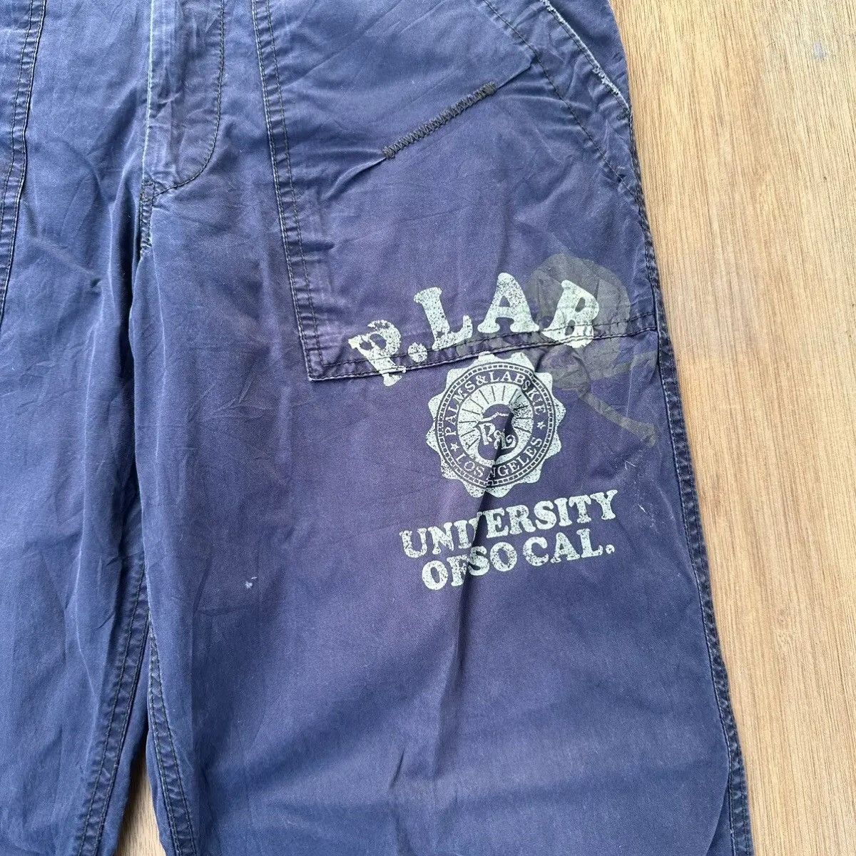 Japanese Brand PALM & LABSKIE JAPANESE TROUSERS VINTAGE BAKER PANTS W32 L31 Size US 32 / EU 48 - 5 Thumbnail