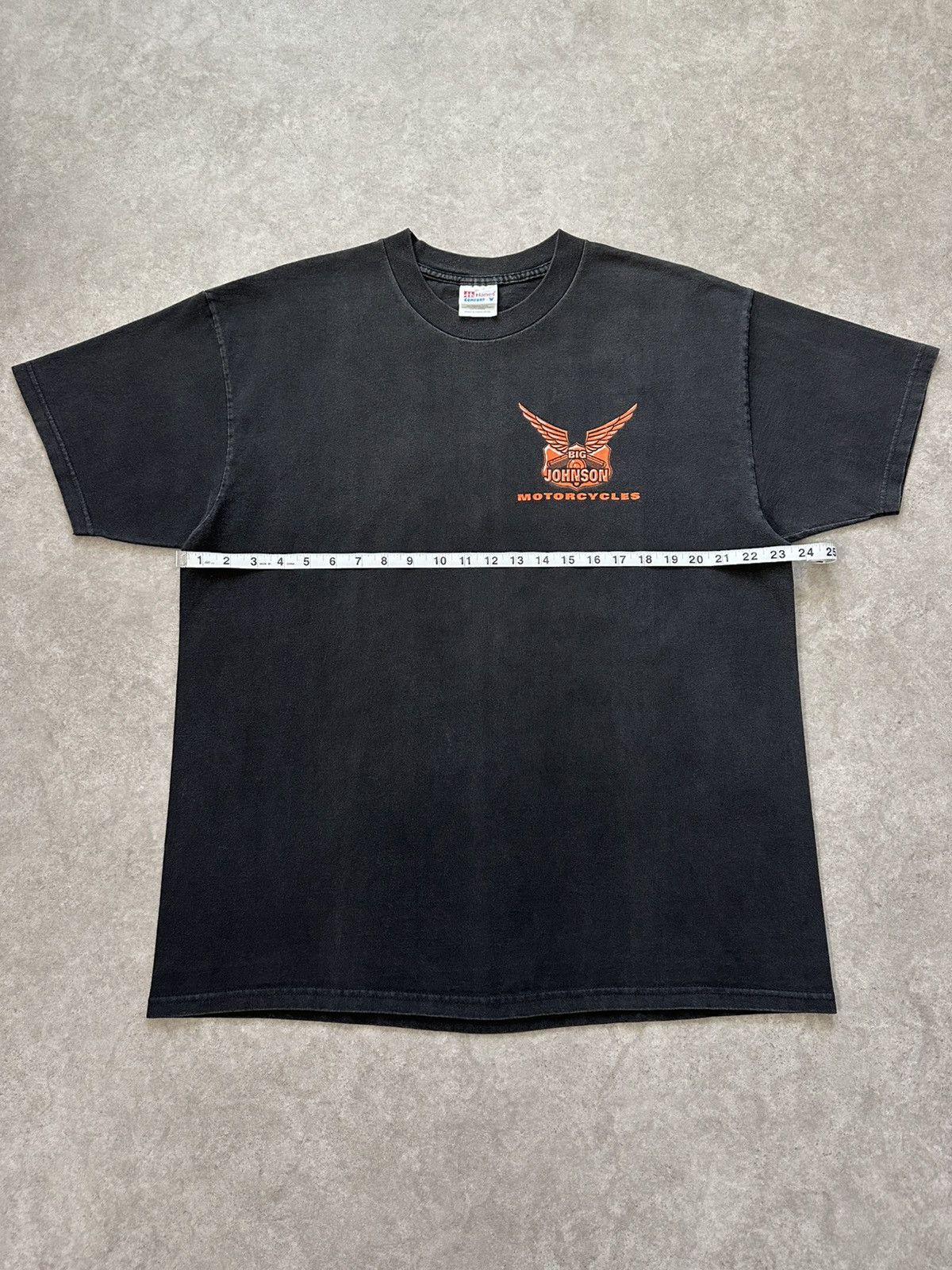 Vintage Big Johnson Shirt The Bitch Fell Off 90s Faded Biker Tee Size US XL / EU 56 / 4 - 7 Thumbnail