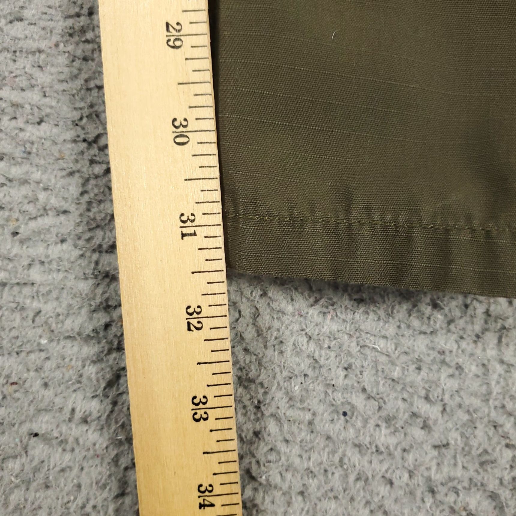 Vintage 5.11 Tactical Pants Mens 40x32 Green Cargo Trousers Outdoor Canvas Cotton Polyester Regular Straight Cargo Pocket Mens Size US 40 / EU 56 - 6 Thumbnail