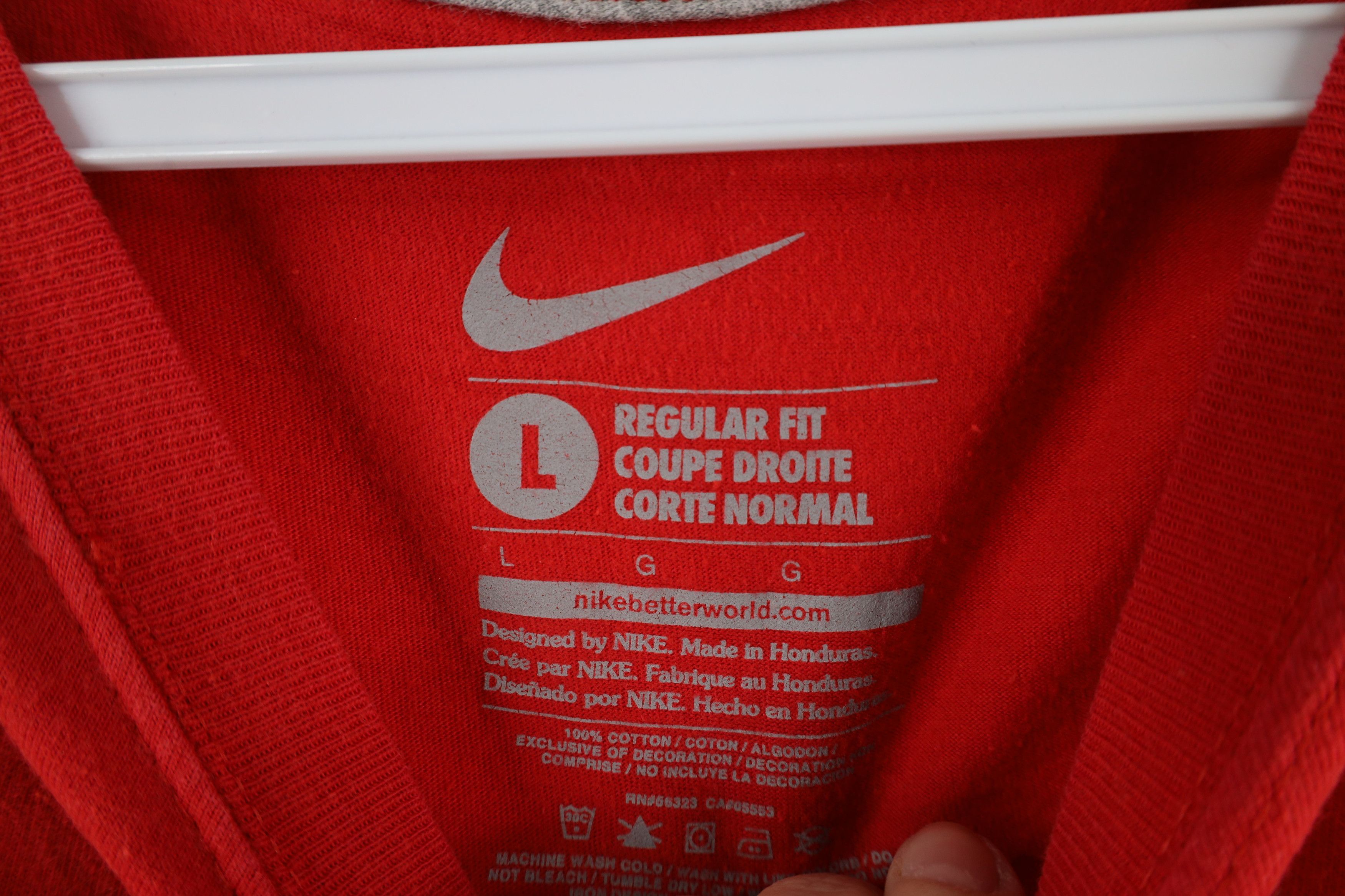 Nike × Vintage Vintage Nike Out Ohio State University Jersey T-Shirt #4 Size US L / EU 52-54 / 3 - 7 Thumbnail