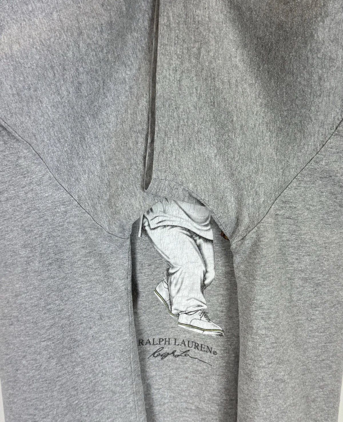Polo Ralph Lauren Ralph Lauren Polo Bear Tennis Short Sleeve T-shirt Gray Top Size US XL / EU 56 / 4 - 6 Thumbnail